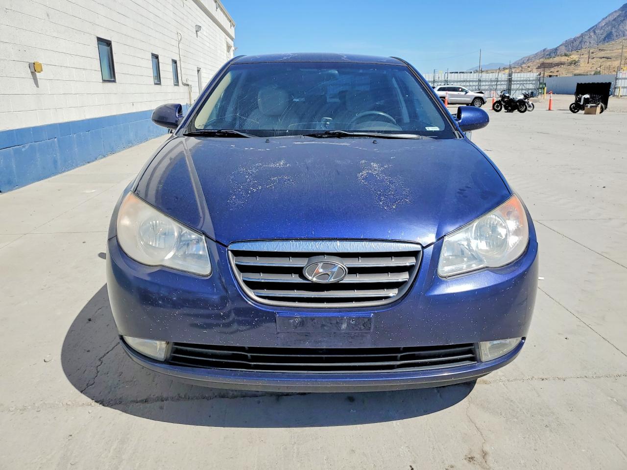 2008 Hyundai Elantra Gls Синий vin: KMHDU46D28U570203