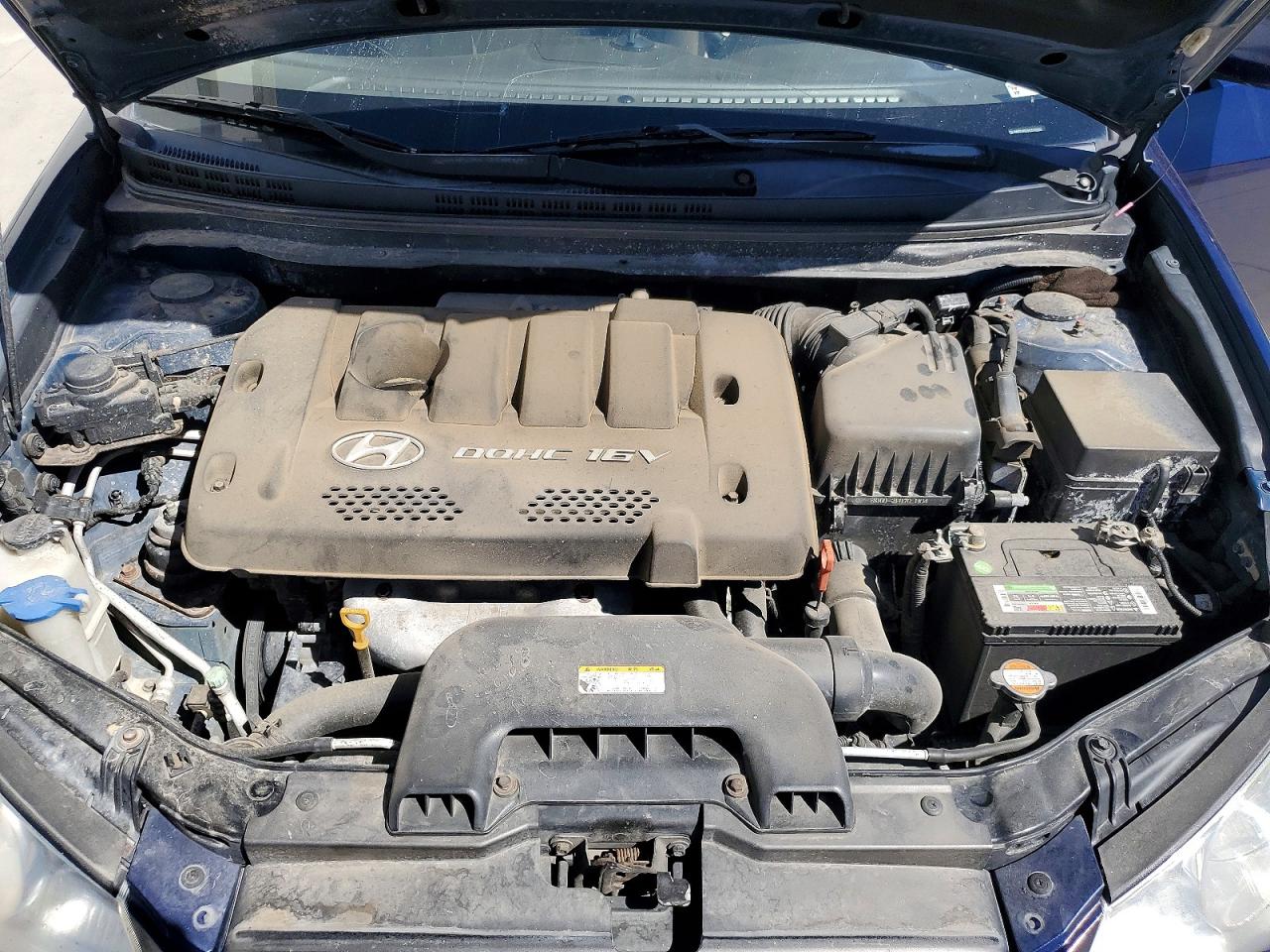 2008 Hyundai Elantra Gls Синий vin: KMHDU46D28U570203