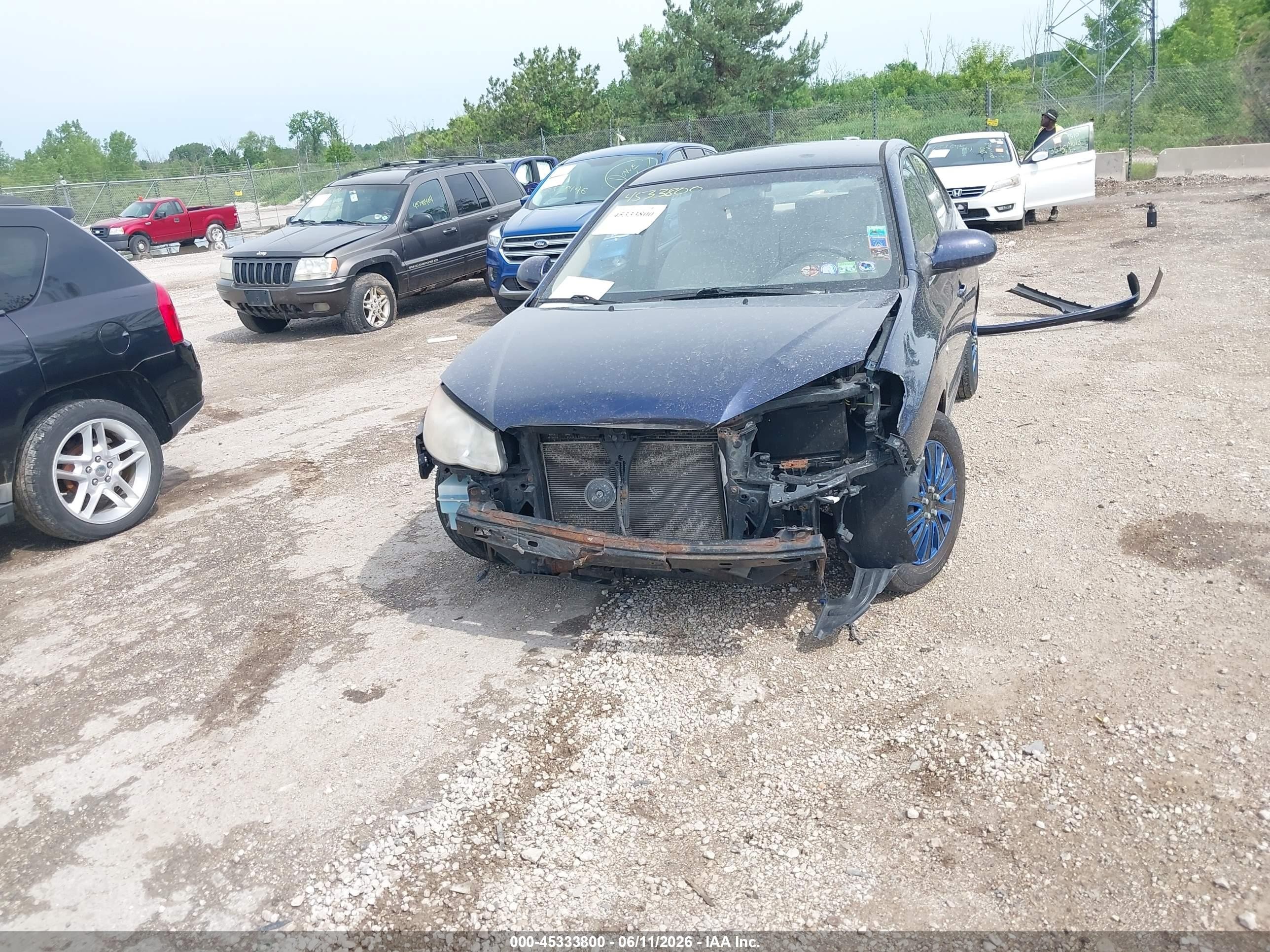 2008 Hyundai Elantra Gls/se Dark Blue vin: KMHDU46D28U577880