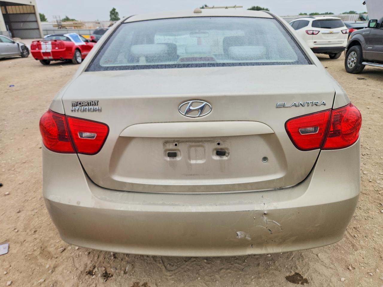2008 Hyundai Elantra Gls Tan vin: KMHDU46D28U578236