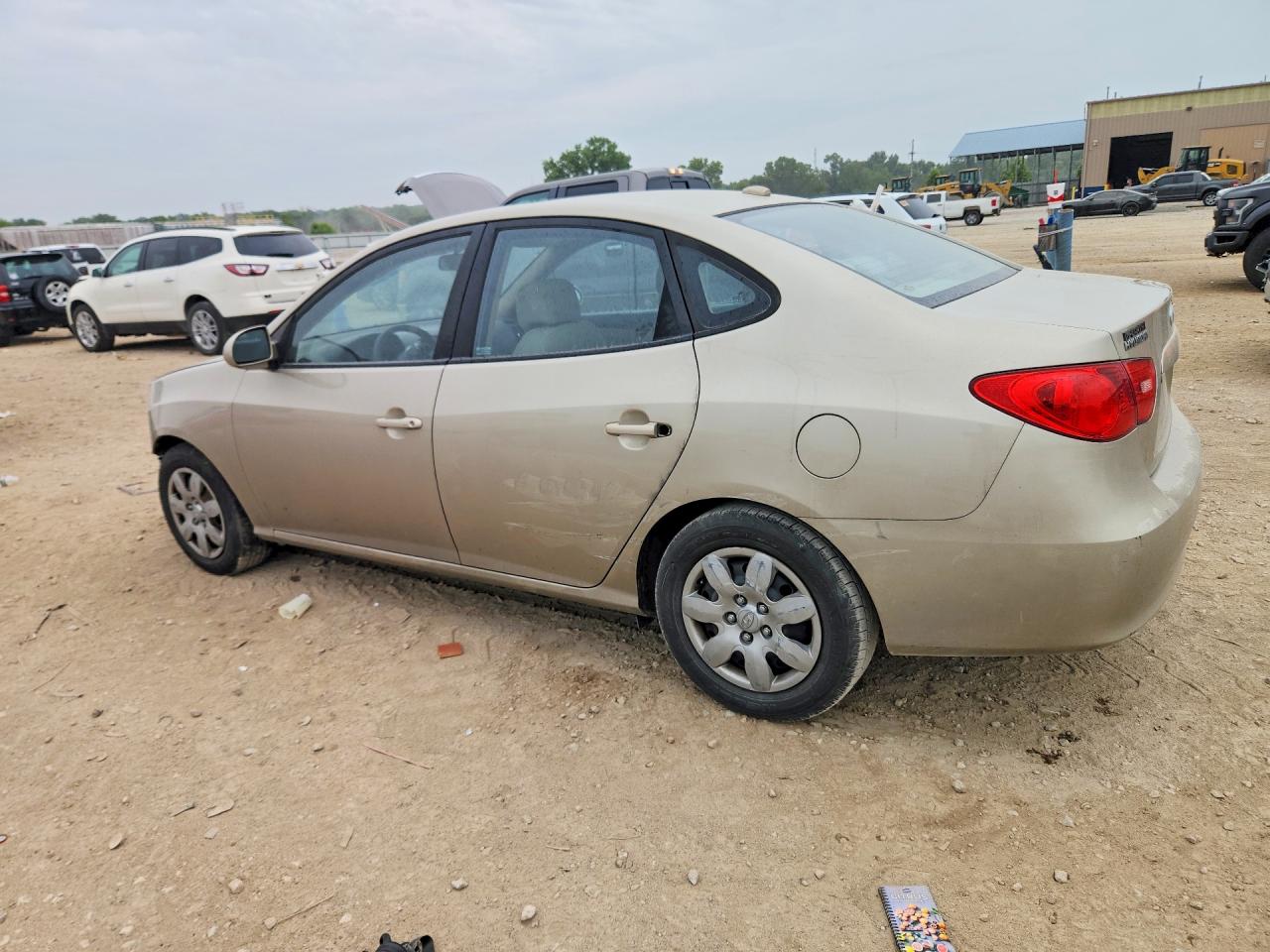 2008 Hyundai Elantra Gls Tan vin: KMHDU46D28U578236