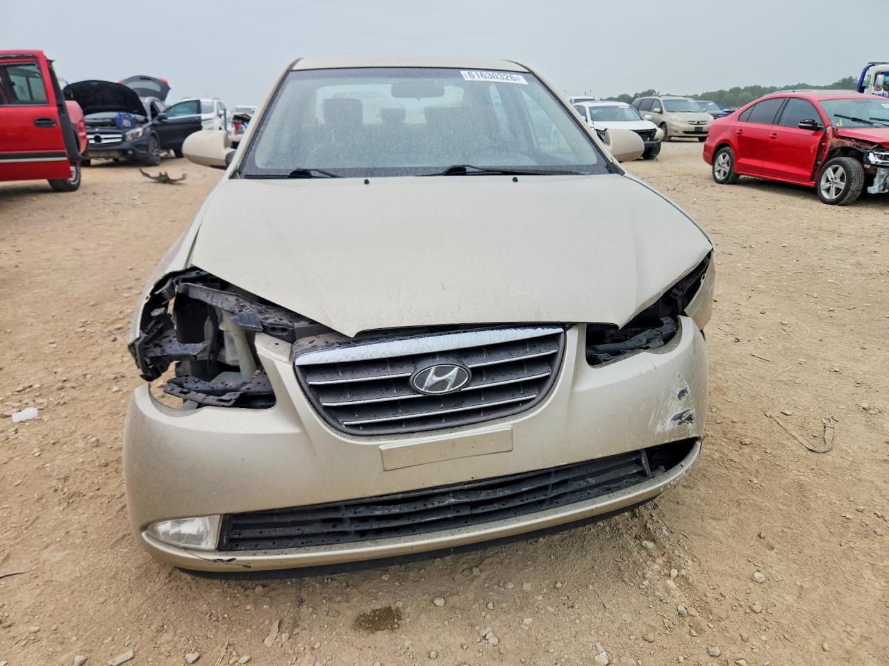 2008 Hyundai Elantra Gls Tan vin: KMHDU46D28U578236