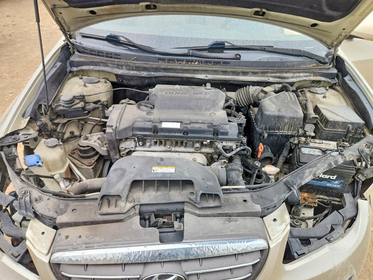 2008 Hyundai Elantra Gls Tan vin: KMHDU46D28U578236
