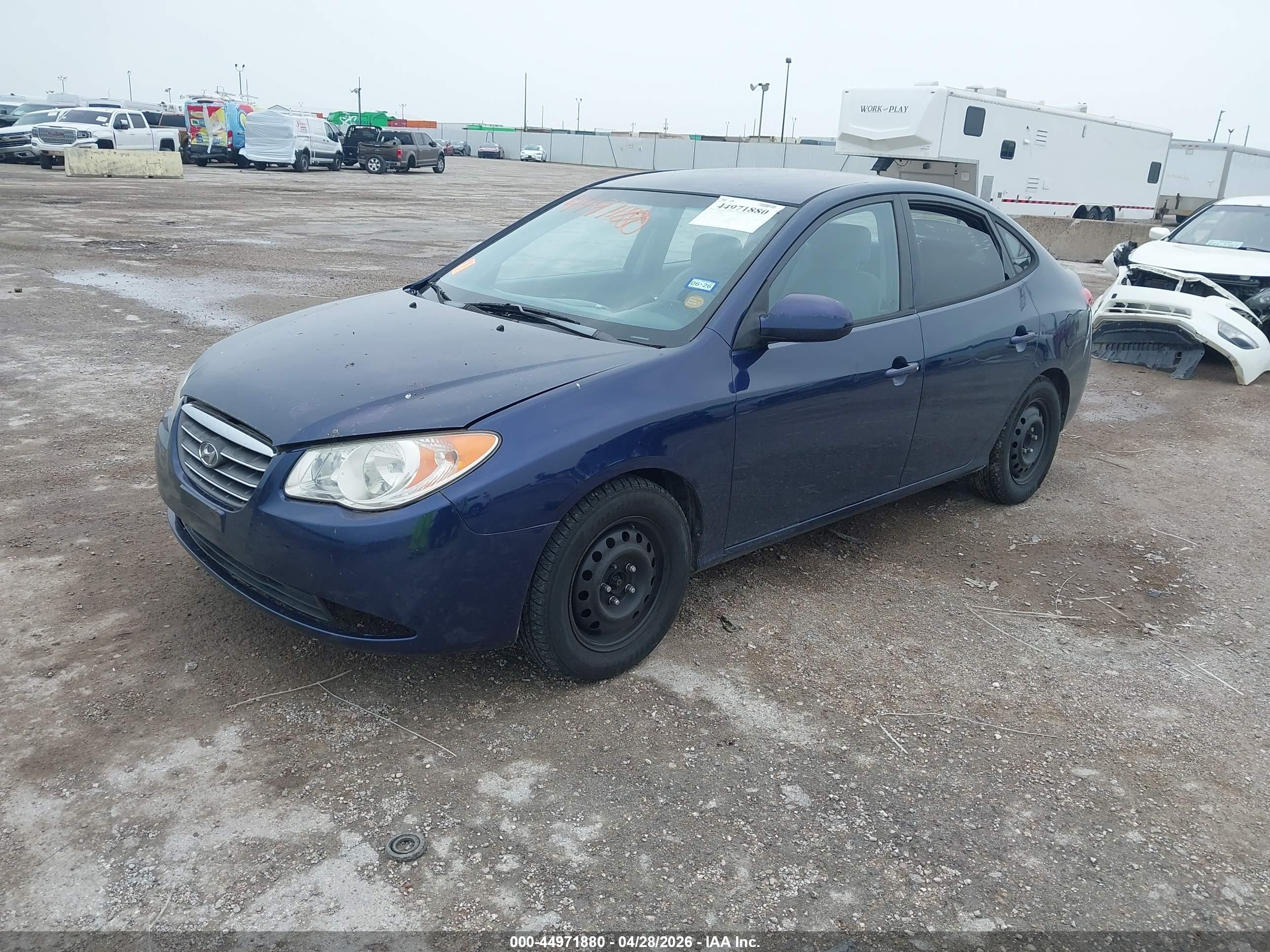 2009 Hyundai Elantra Gls Blue vin: KMHDU46D29U616002