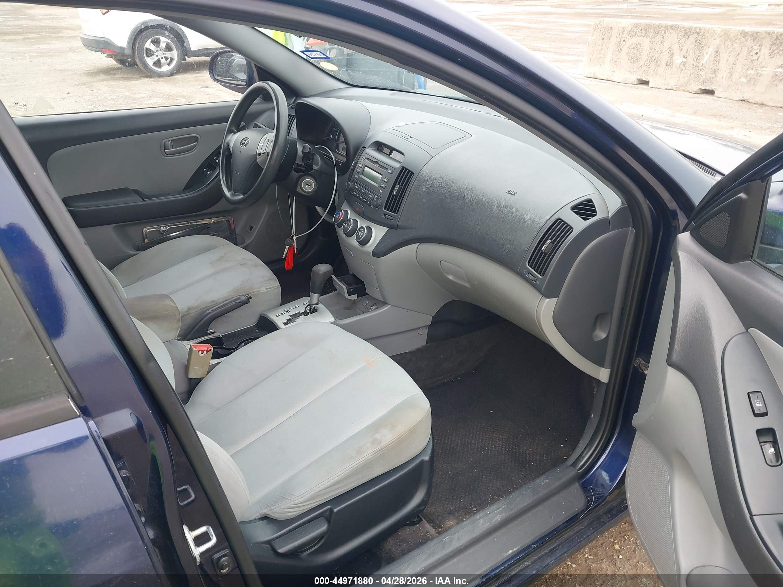 2009 Hyundai Elantra Gls Blue vin: KMHDU46D29U616002