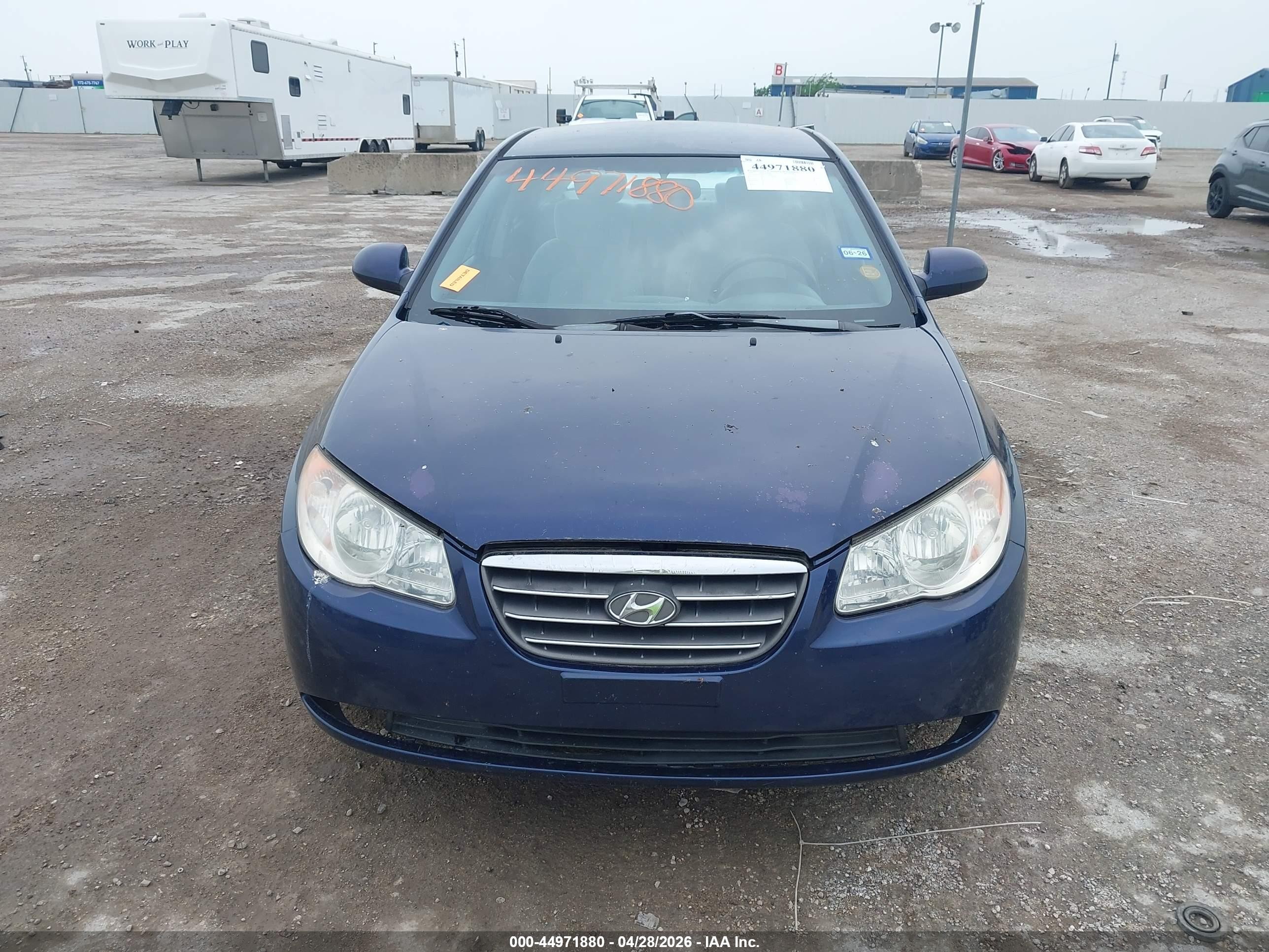 2009 Hyundai Elantra Gls Blue vin: KMHDU46D29U616002