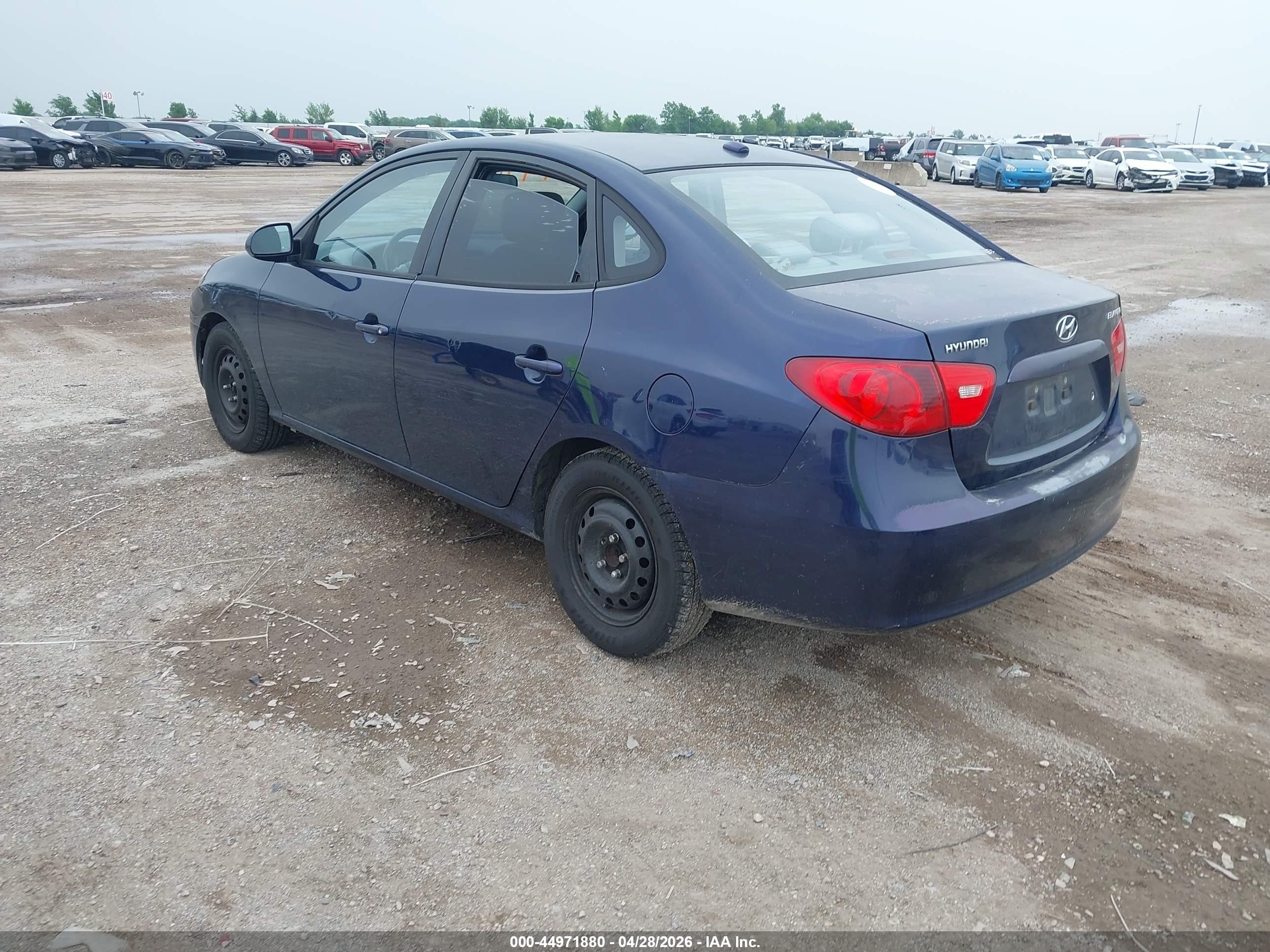 2009 Hyundai Elantra Gls Blue vin: KMHDU46D29U616002