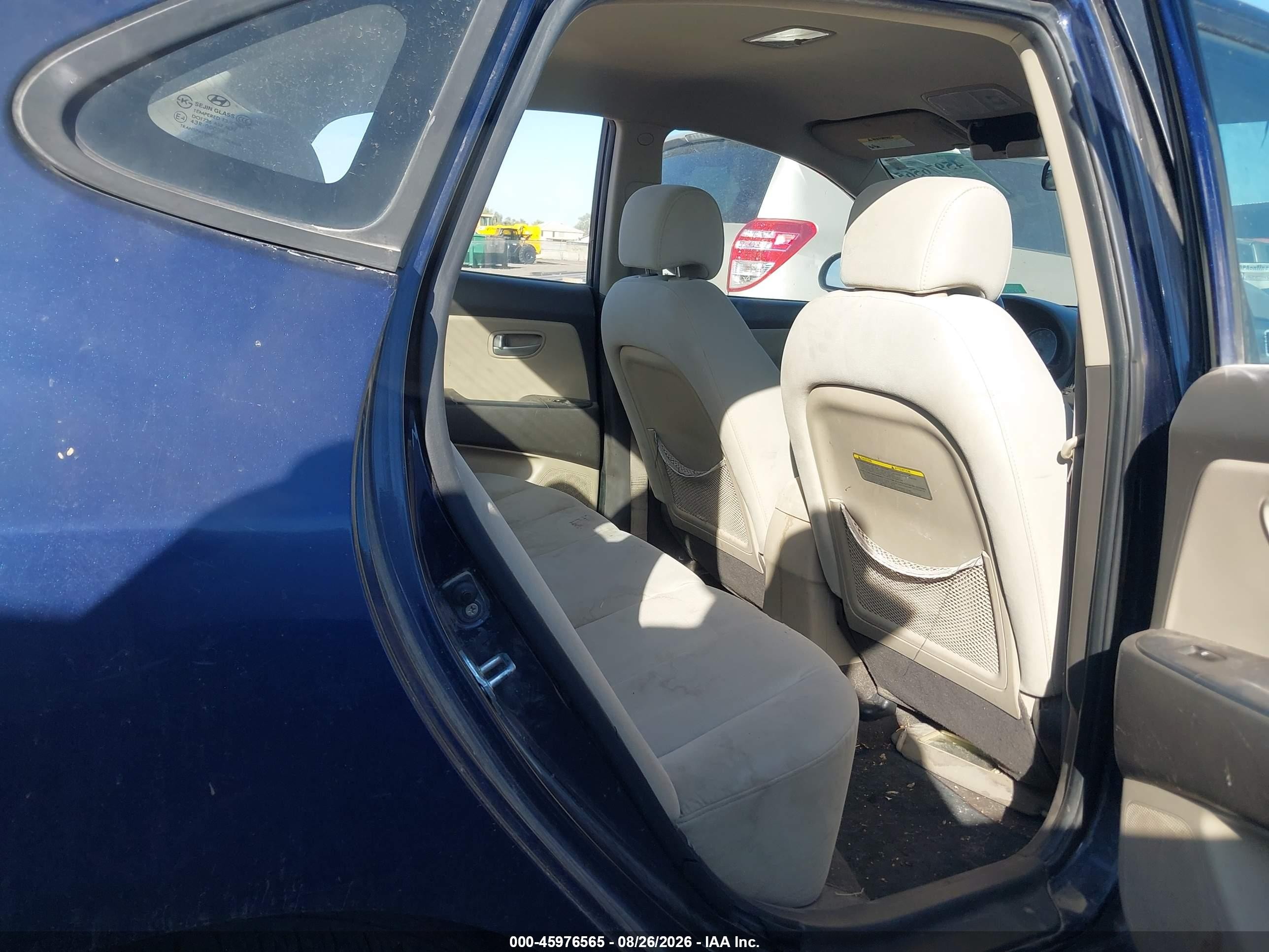 2009 Hyundai Elantra Gls/se Синий vin: KMHDU46D29U621684