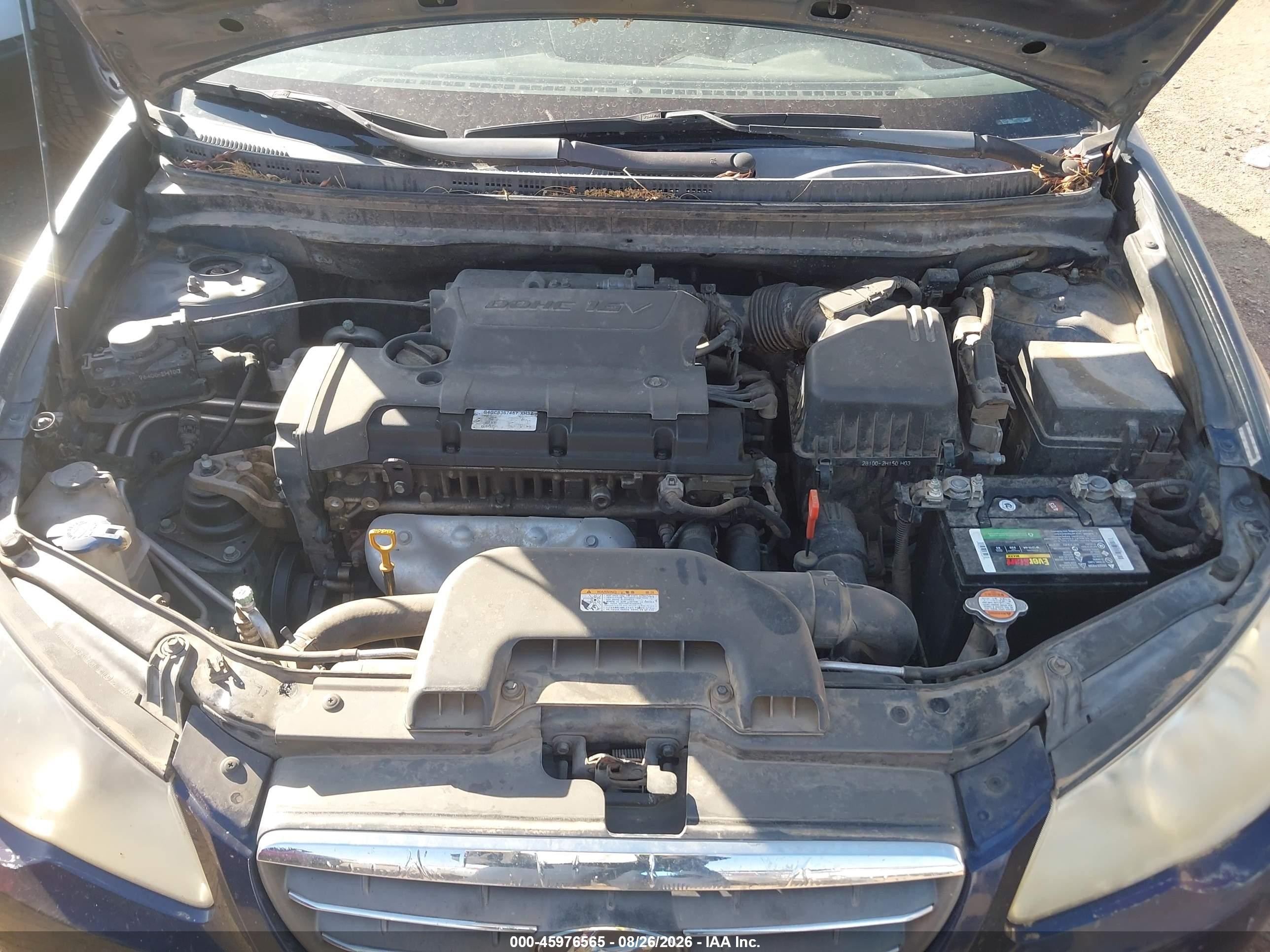2009 Hyundai Elantra Gls/se Синий vin: KMHDU46D29U621684