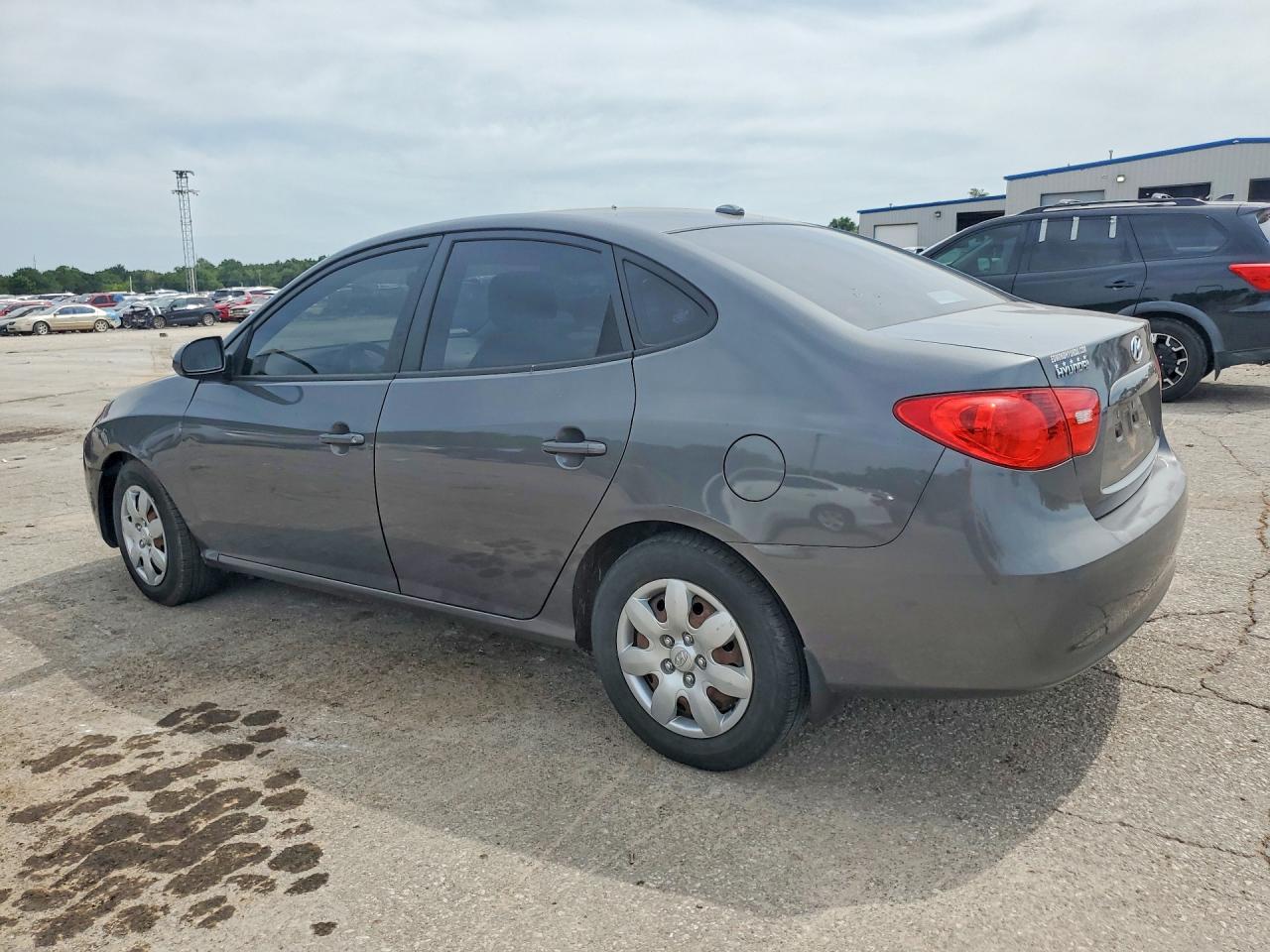 2009 Hyundai Elantra Gls Gray vin: KMHDU46D29U632877