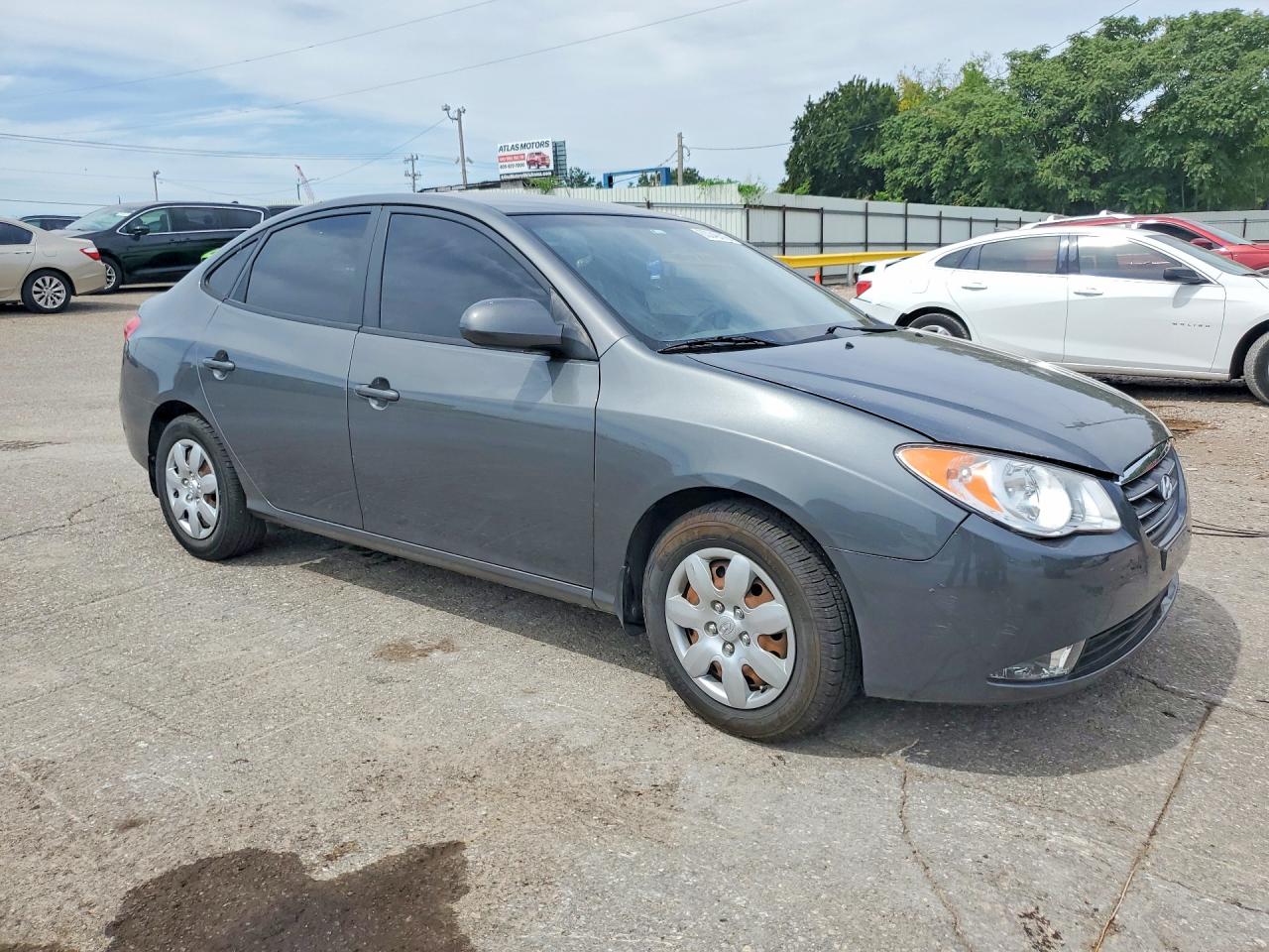 2009 Hyundai Elantra Gls Gray vin: KMHDU46D29U632877