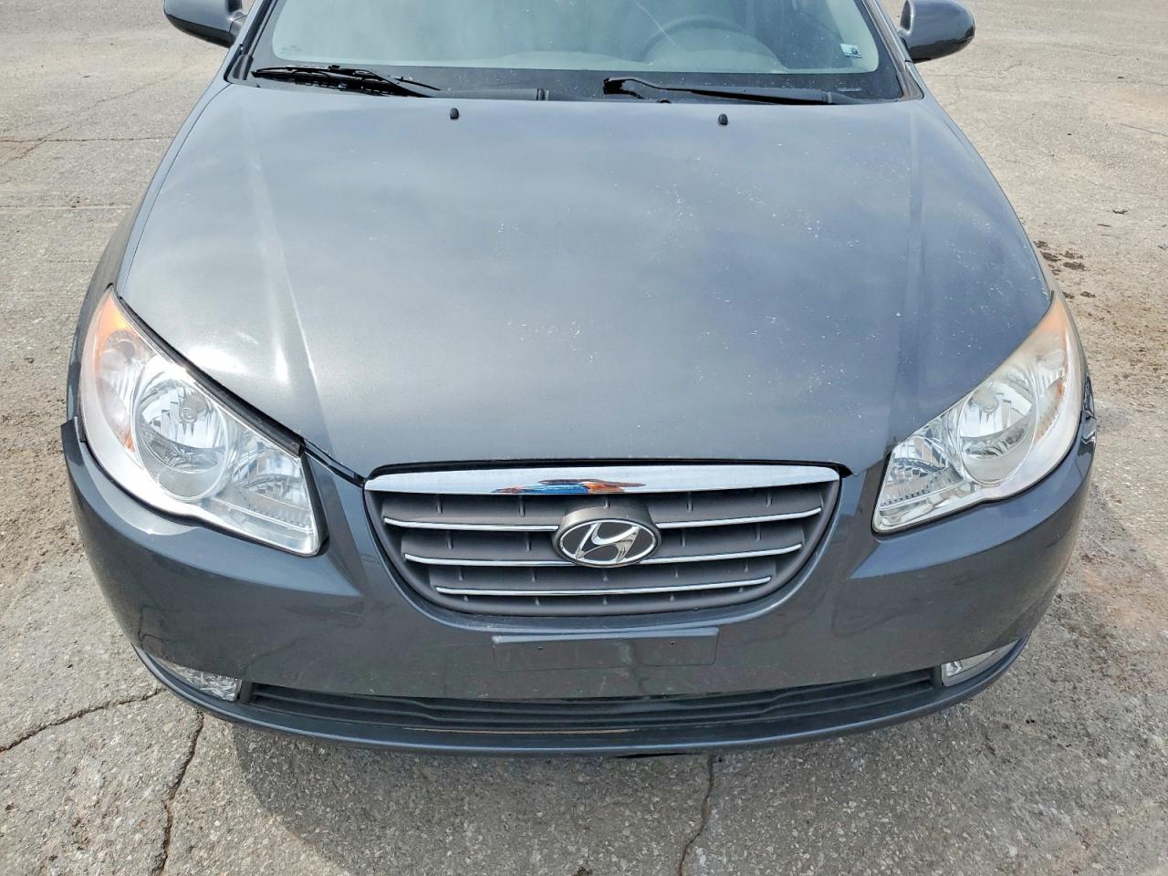 2009 Hyundai Elantra Gls Gray vin: KMHDU46D29U632877