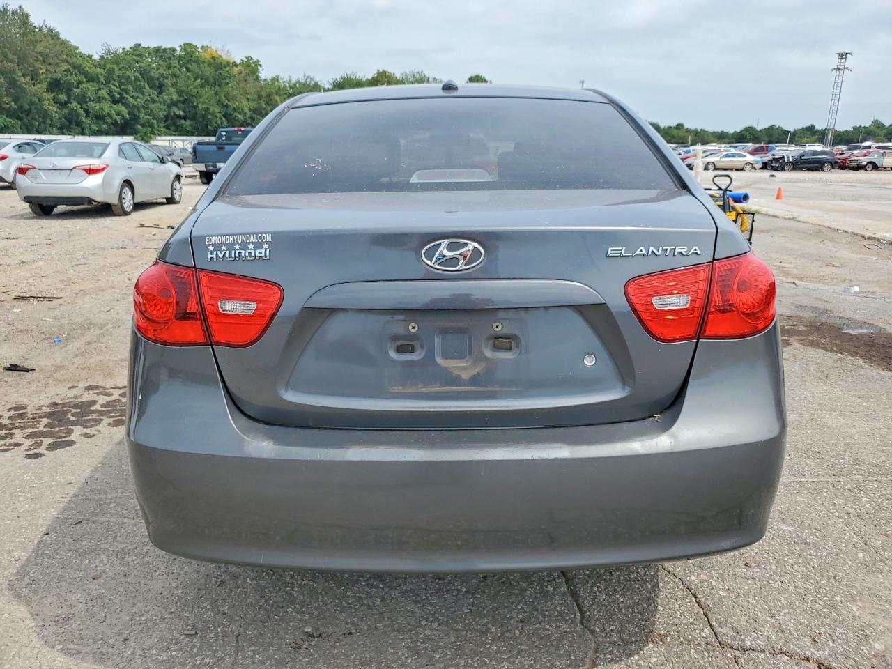 2009 Hyundai Elantra Gls Gray vin: KMHDU46D29U632877