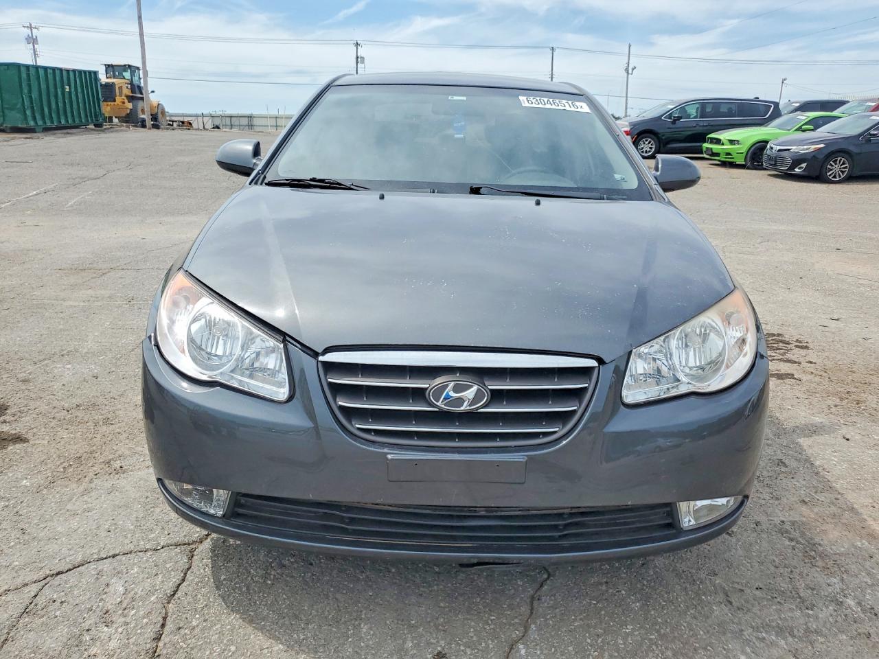 2009 Hyundai Elantra Gls Gray vin: KMHDU46D29U632877