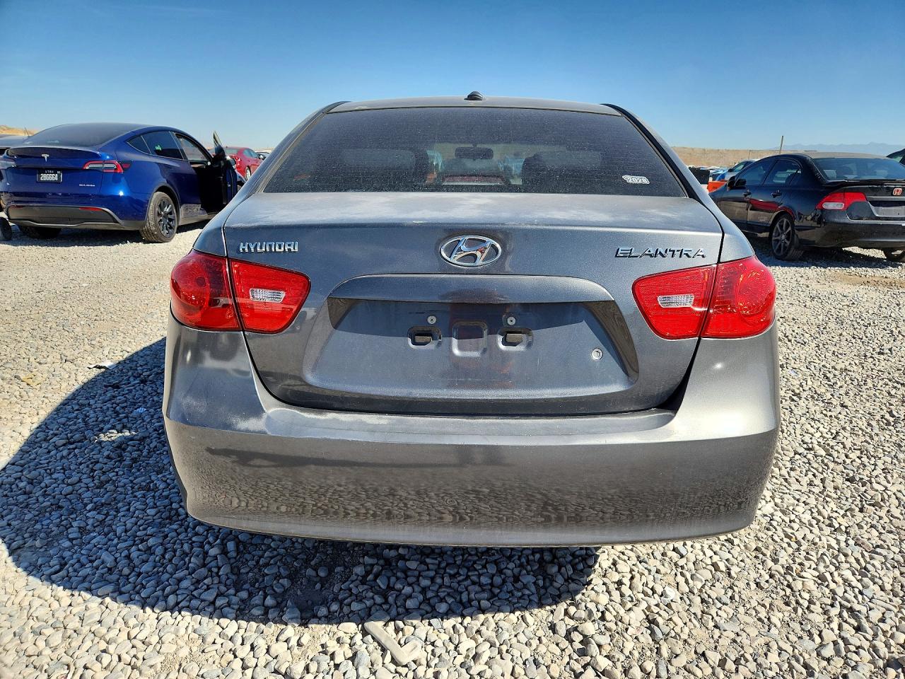 2009 Hyundai Elantra Gls Gray vin: KMHDU46D29U644057