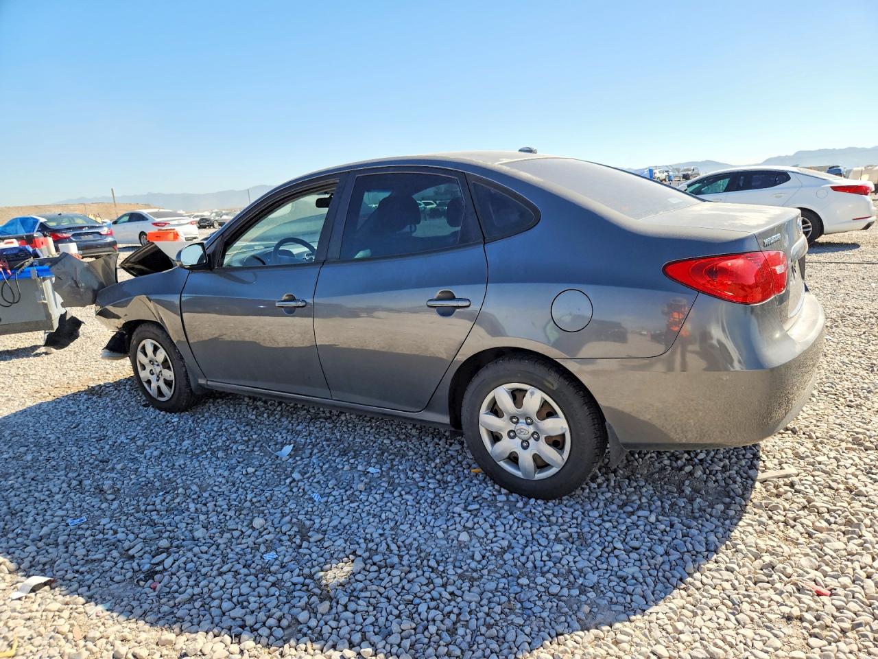 2009 Hyundai Elantra Gls Gray vin: KMHDU46D29U644057
