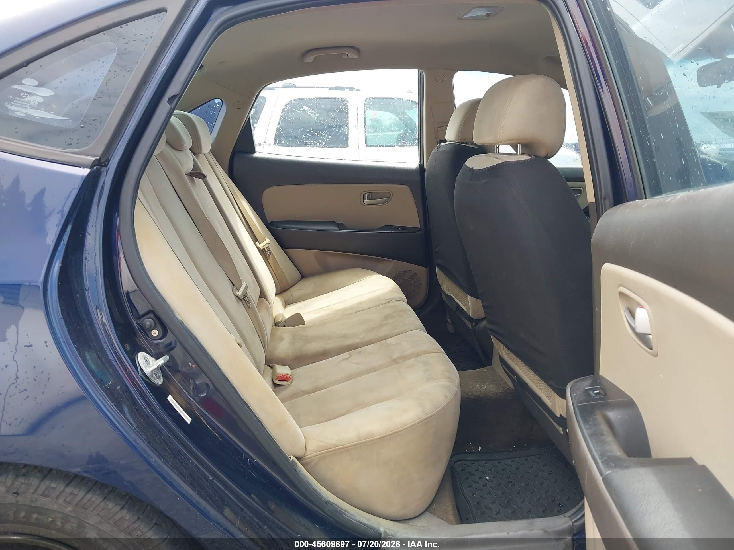 2009 Hyundai Elantra Gls Dark Blue vin: KMHDU46D29U662560