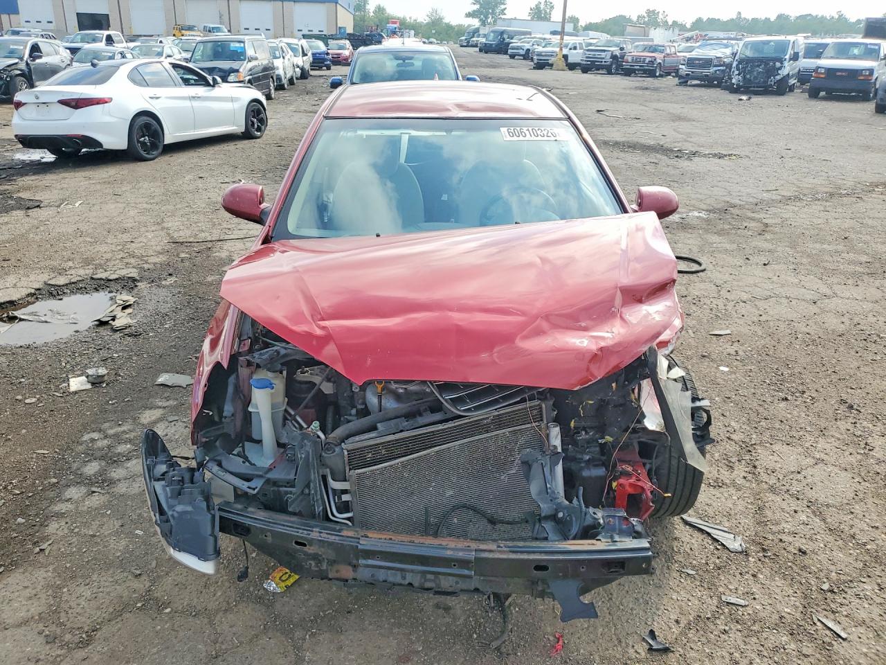 2009 Hyundai Elantra Gls Red vin: KMHDU46D29U681643