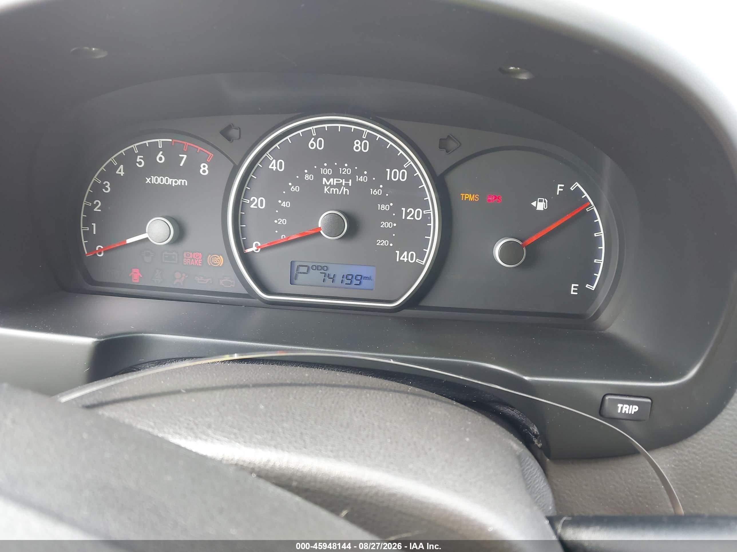 2009 Hyundai Elantra Gls Purple vin: KMHDU46D29U767972