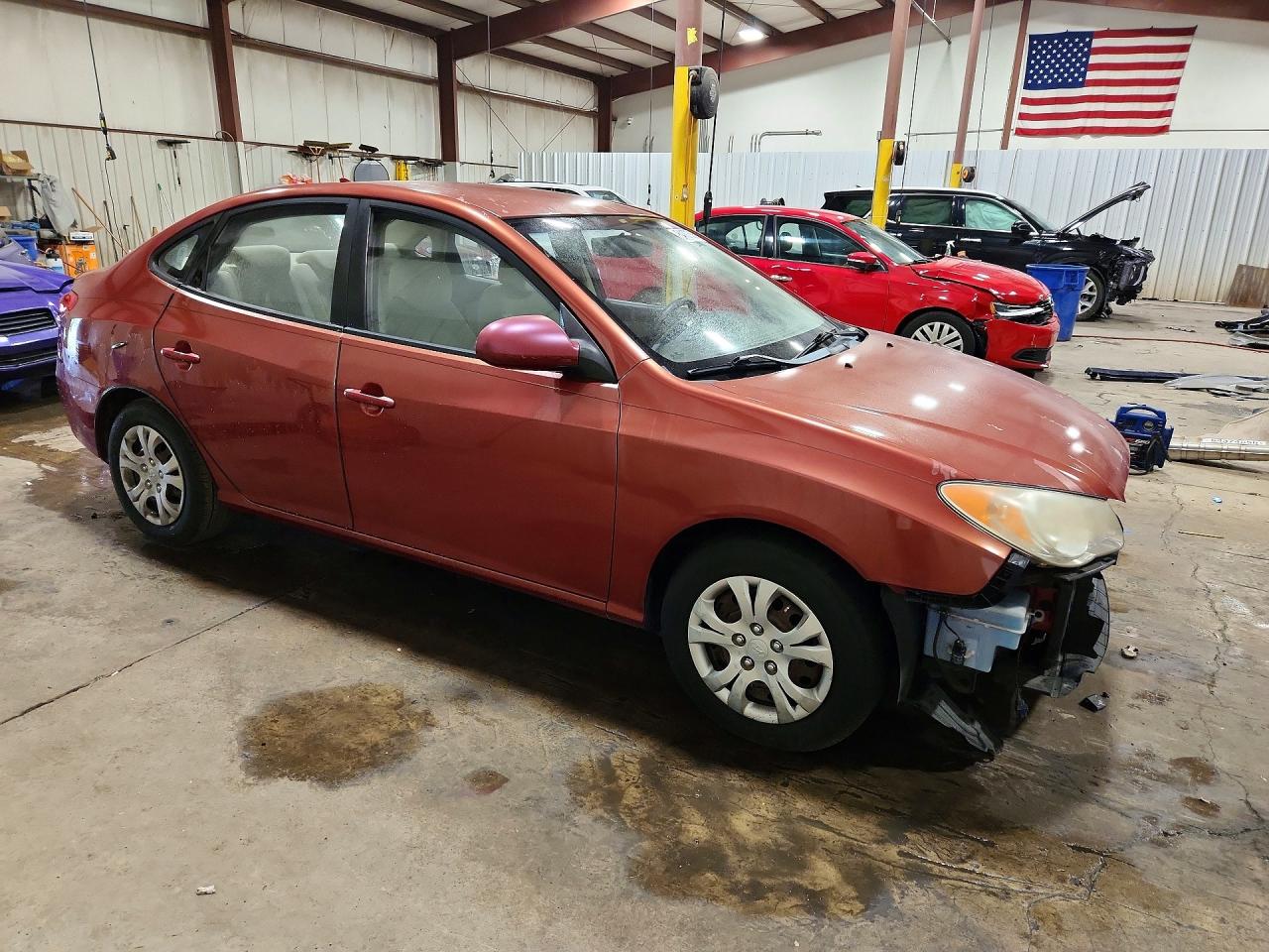 2009 Hyundai Elantra Gls Orange vin: KMHDU46D29U790216