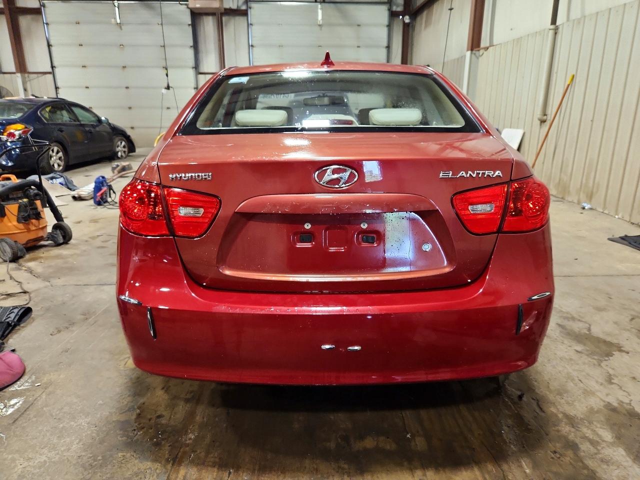 2009 Hyundai Elantra Gls Orange vin: KMHDU46D29U790216