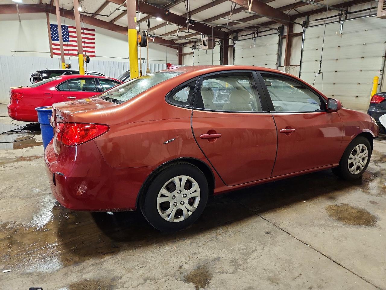2009 Hyundai Elantra Gls Orange vin: KMHDU46D29U790216