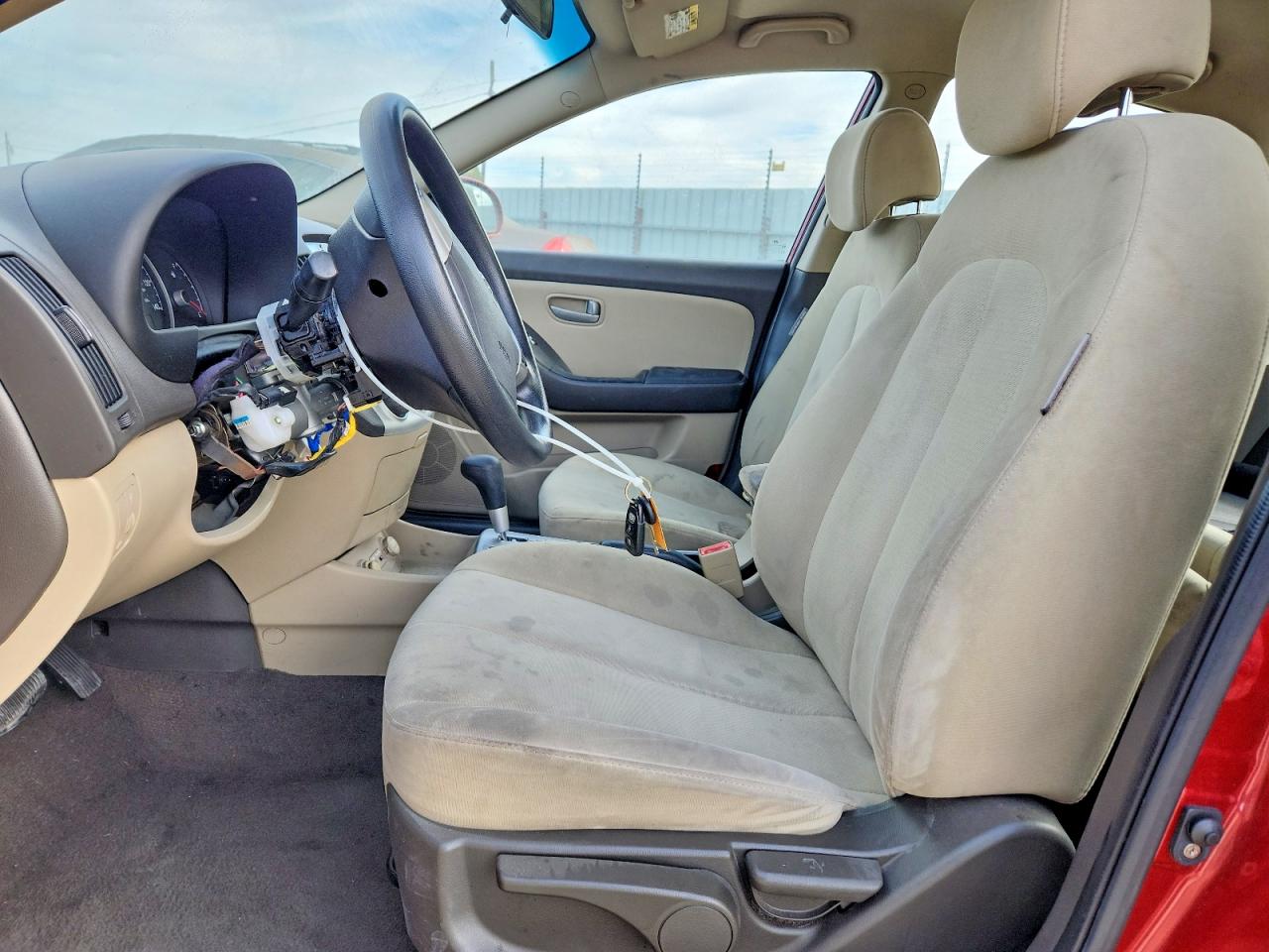 2009 Hyundai Elantra Gls Red vin: KMHDU46D29U814126