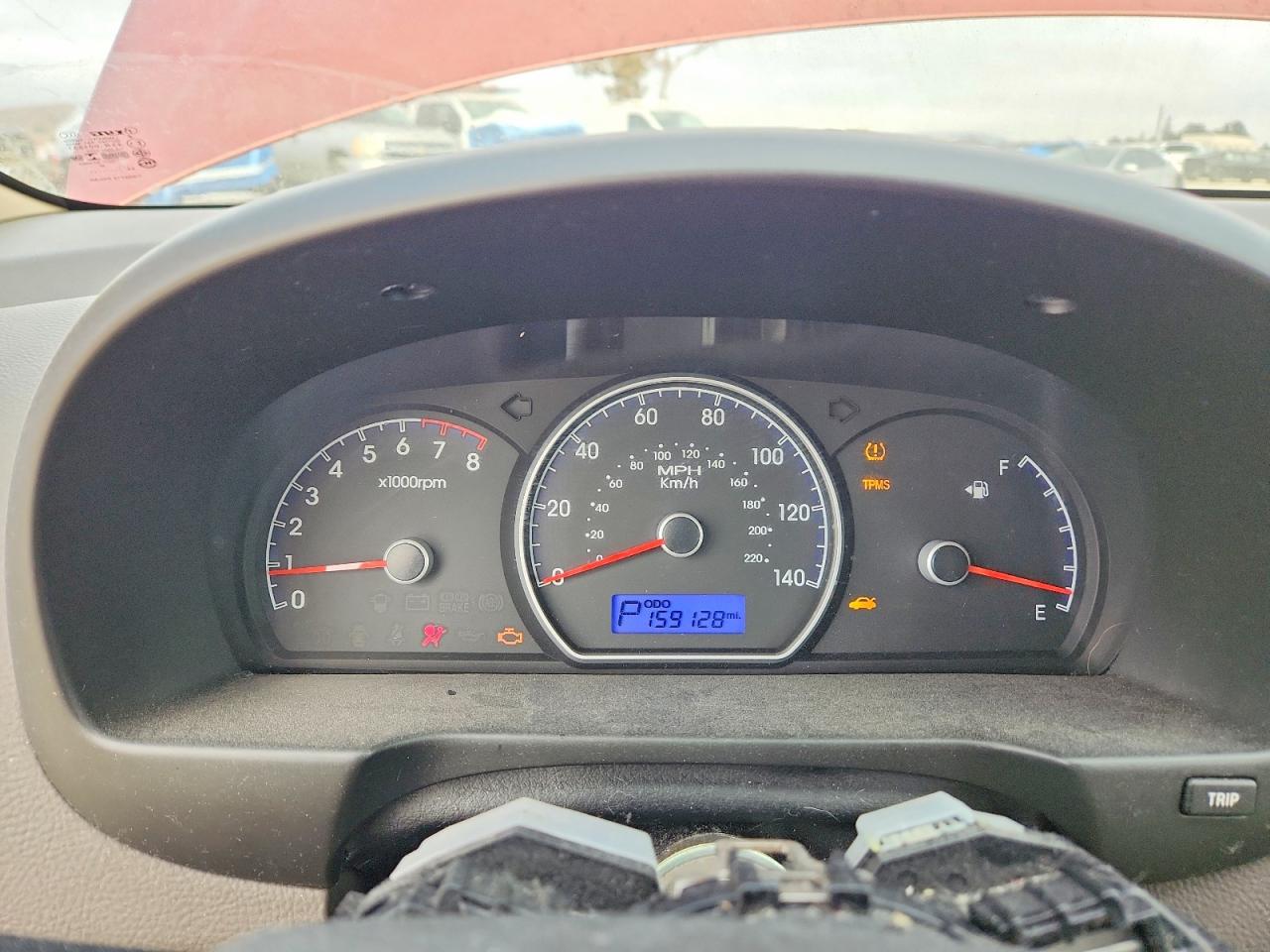2009 Hyundai Elantra Gls Red vin: KMHDU46D29U814126
