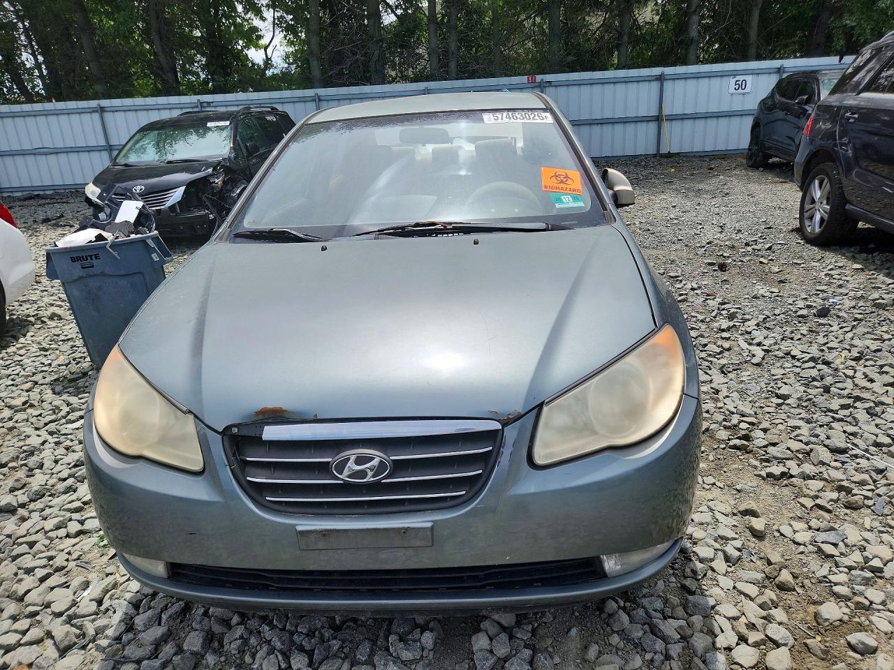 2009 Hyundai Elantra Blue vin: KMHDU46D29U820217