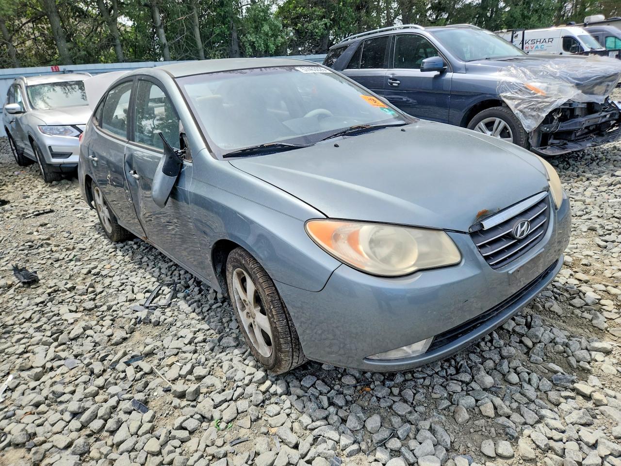 2009 Hyundai Elantra Blue vin: KMHDU46D29U820217