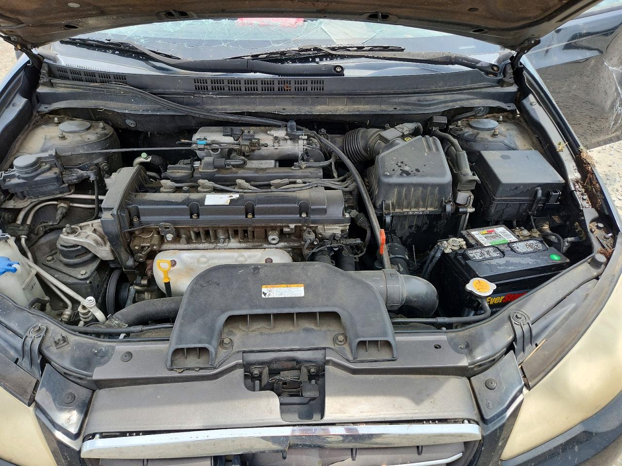 2007 Hyundai Elantra Gls Black vin: KMHDU46D37U019938