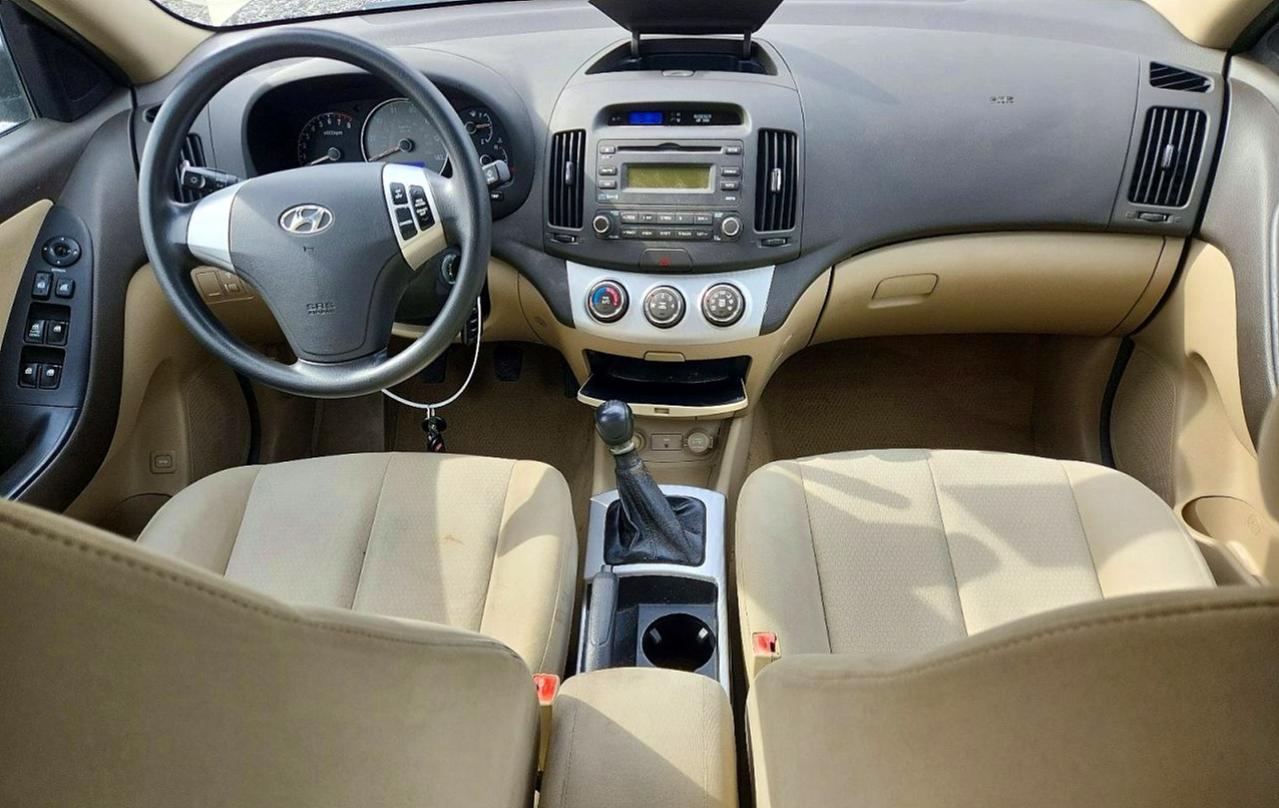 2007 Hyundai Elantra Gls Желто-коричневый vin: KMHDU46D37U173016