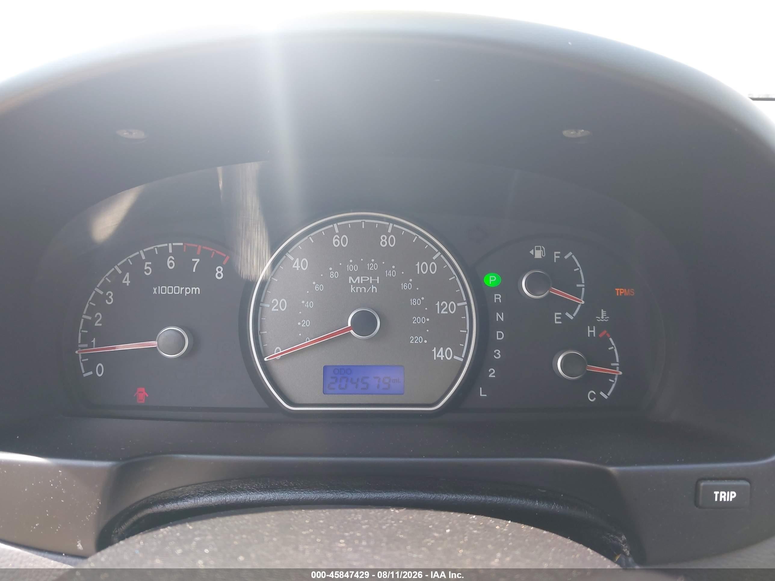 2008 Hyundai Elantra Gls/se Silver vin: KMHDU46D38U320050