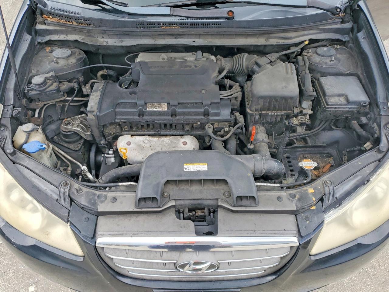 2008 Hyun Elantra Charcoal vin: KMHDU46D38U388803
