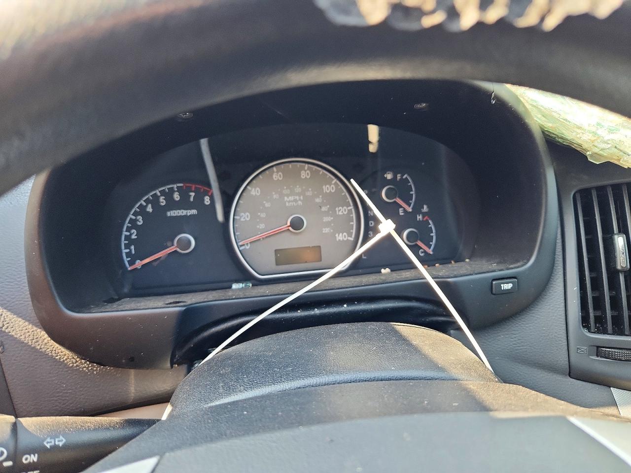 2008 Hyundai Elantra Gls Gray vin: KMHDU46D38U460020