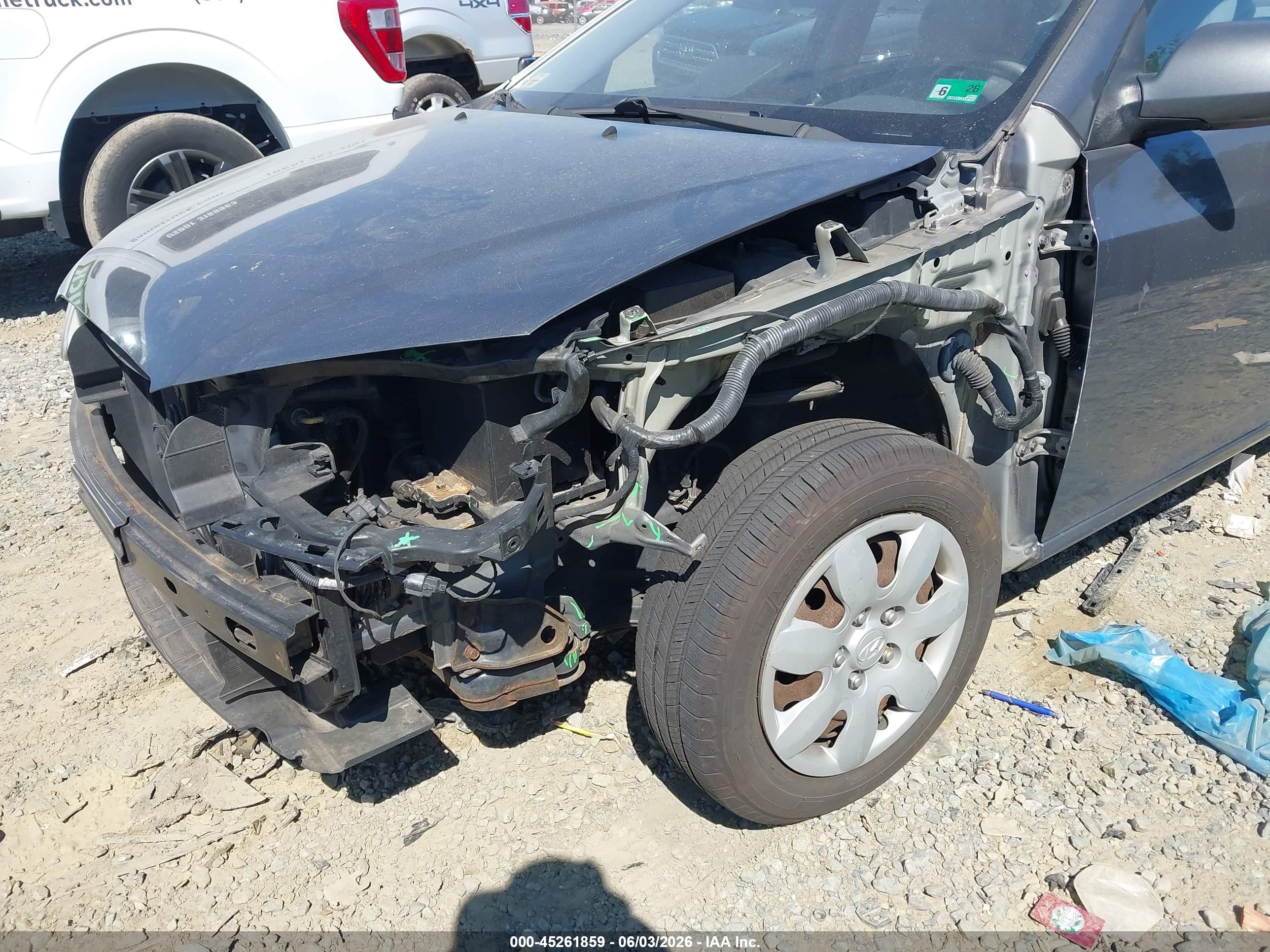 2008 Hyundai Elantra Gls/se Серый vin: KMHDU46D38U493602