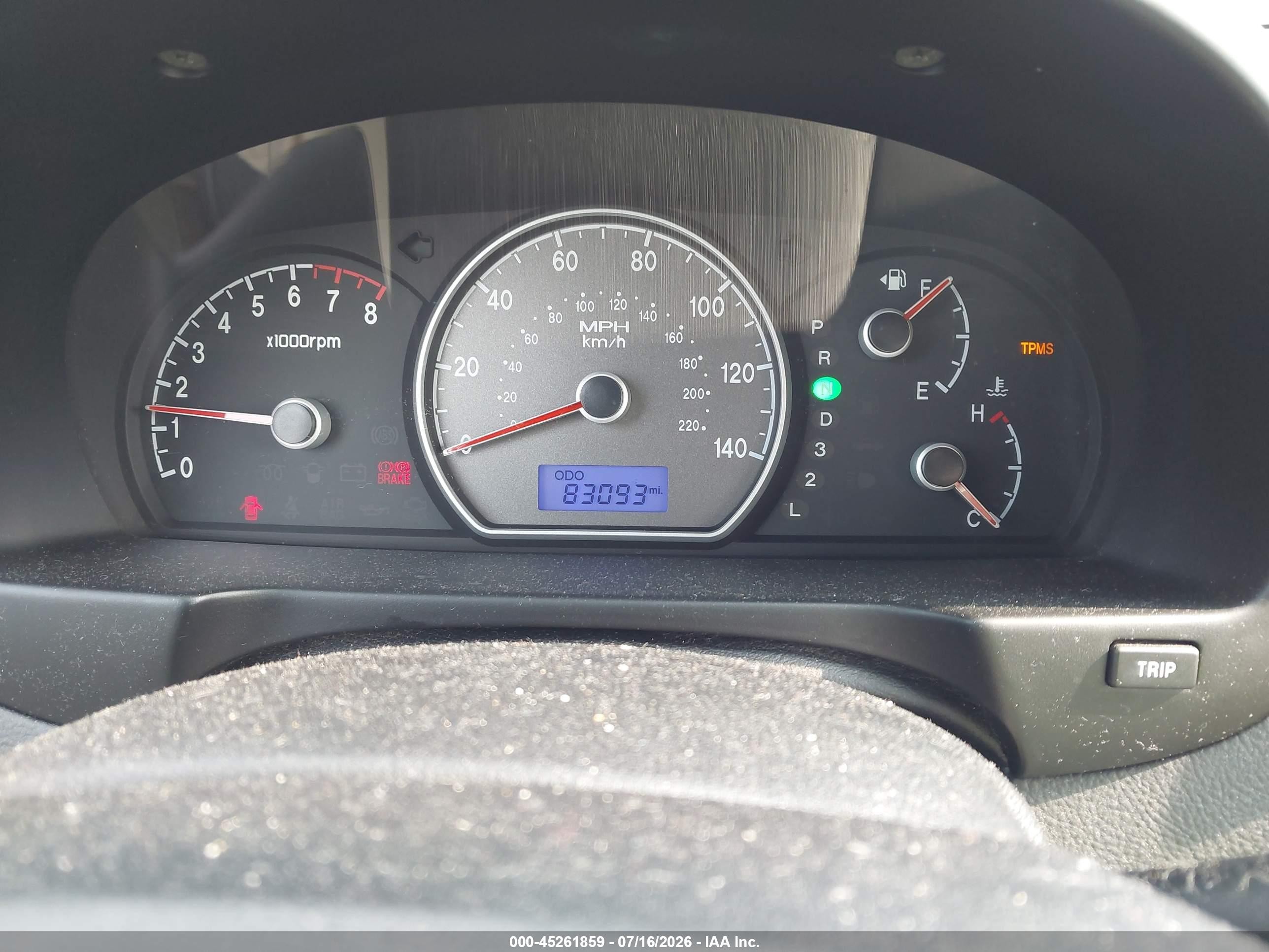 2008 Hyundai Elantra Gls/se Серый vin: KMHDU46D38U493602