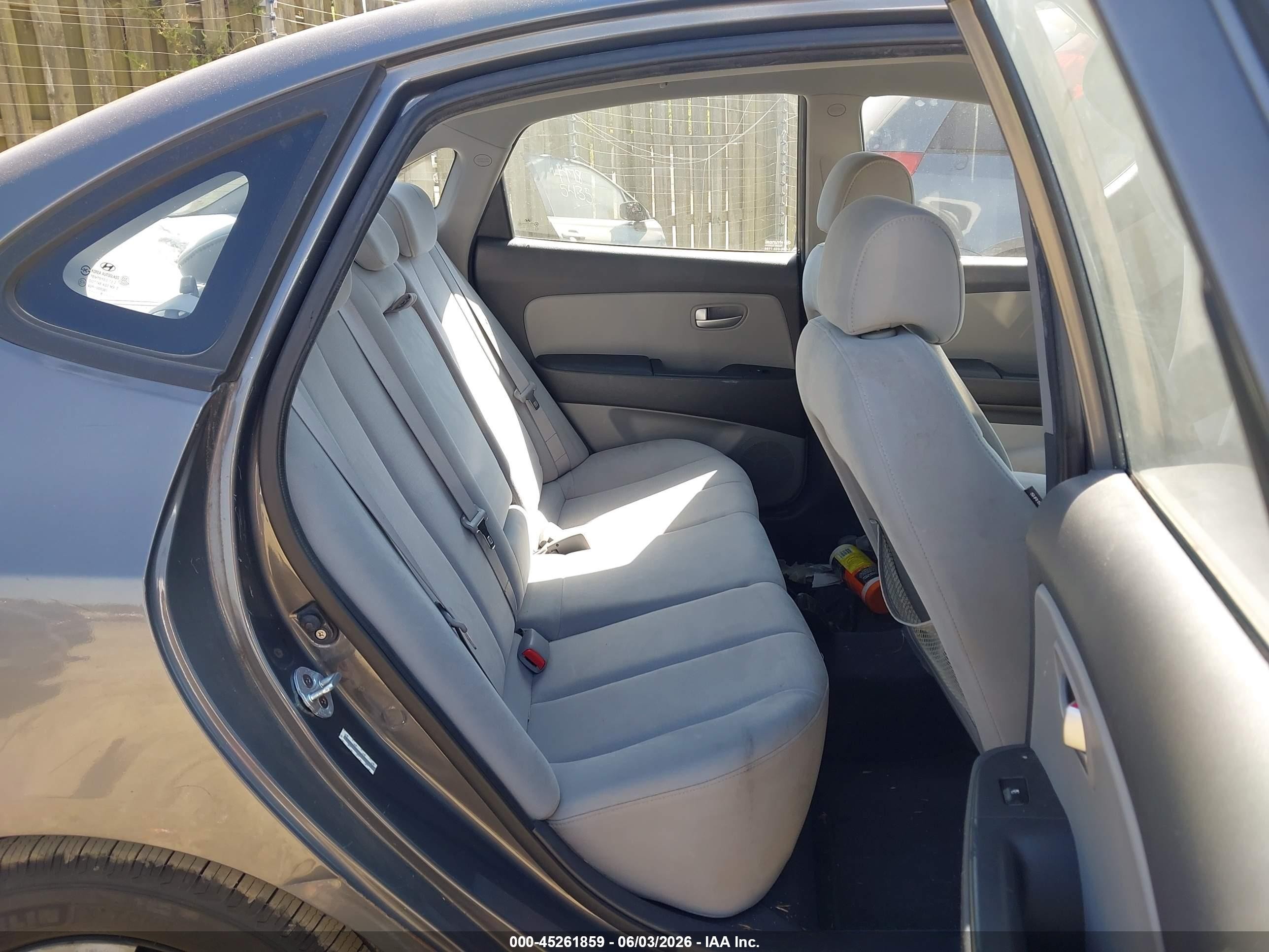 2008 Hyundai Elantra Gls/se Серый vin: KMHDU46D38U493602