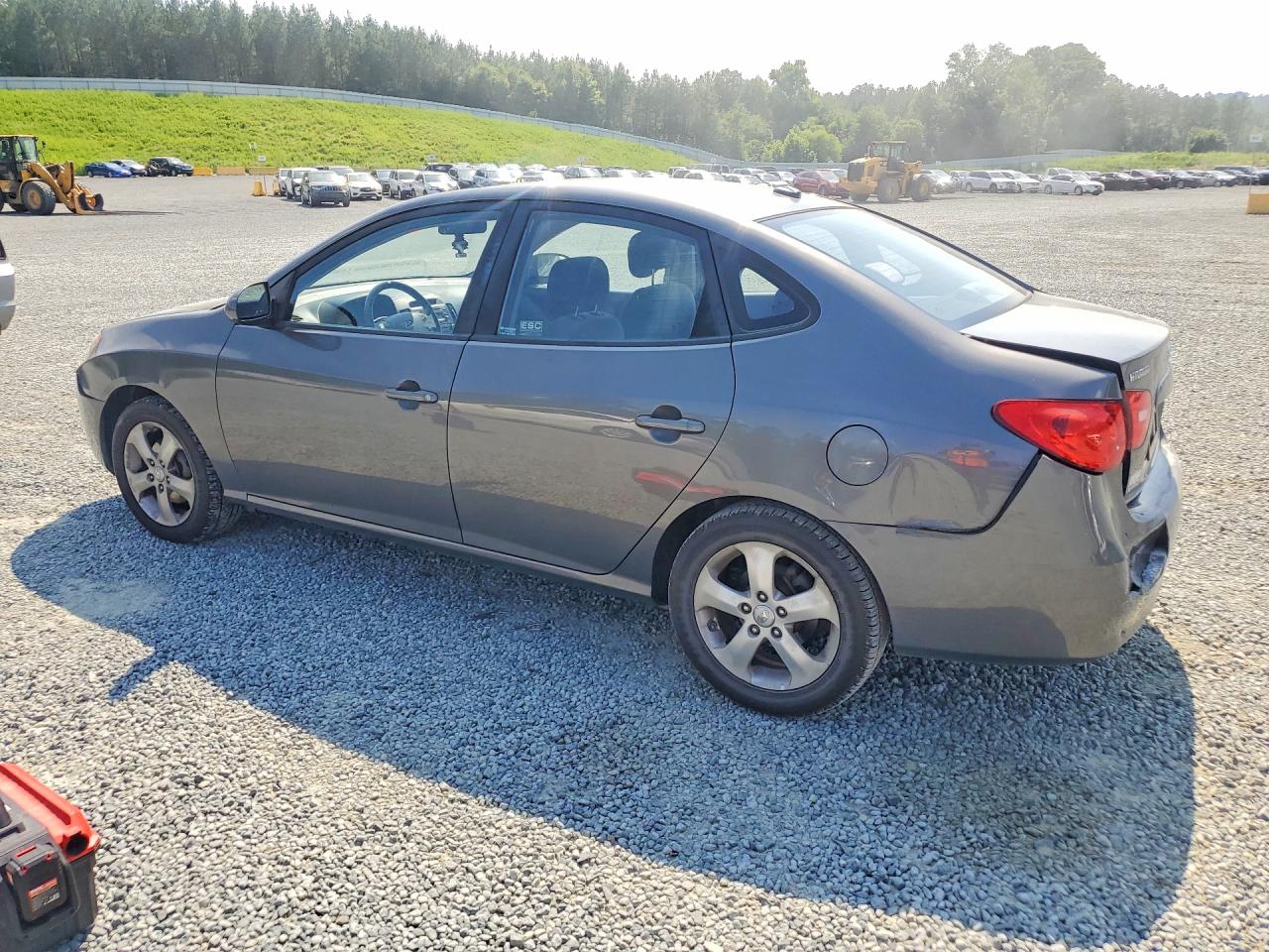 2008 Hyundai Elantra Gl Silver vin: KMHDU46D38U536240