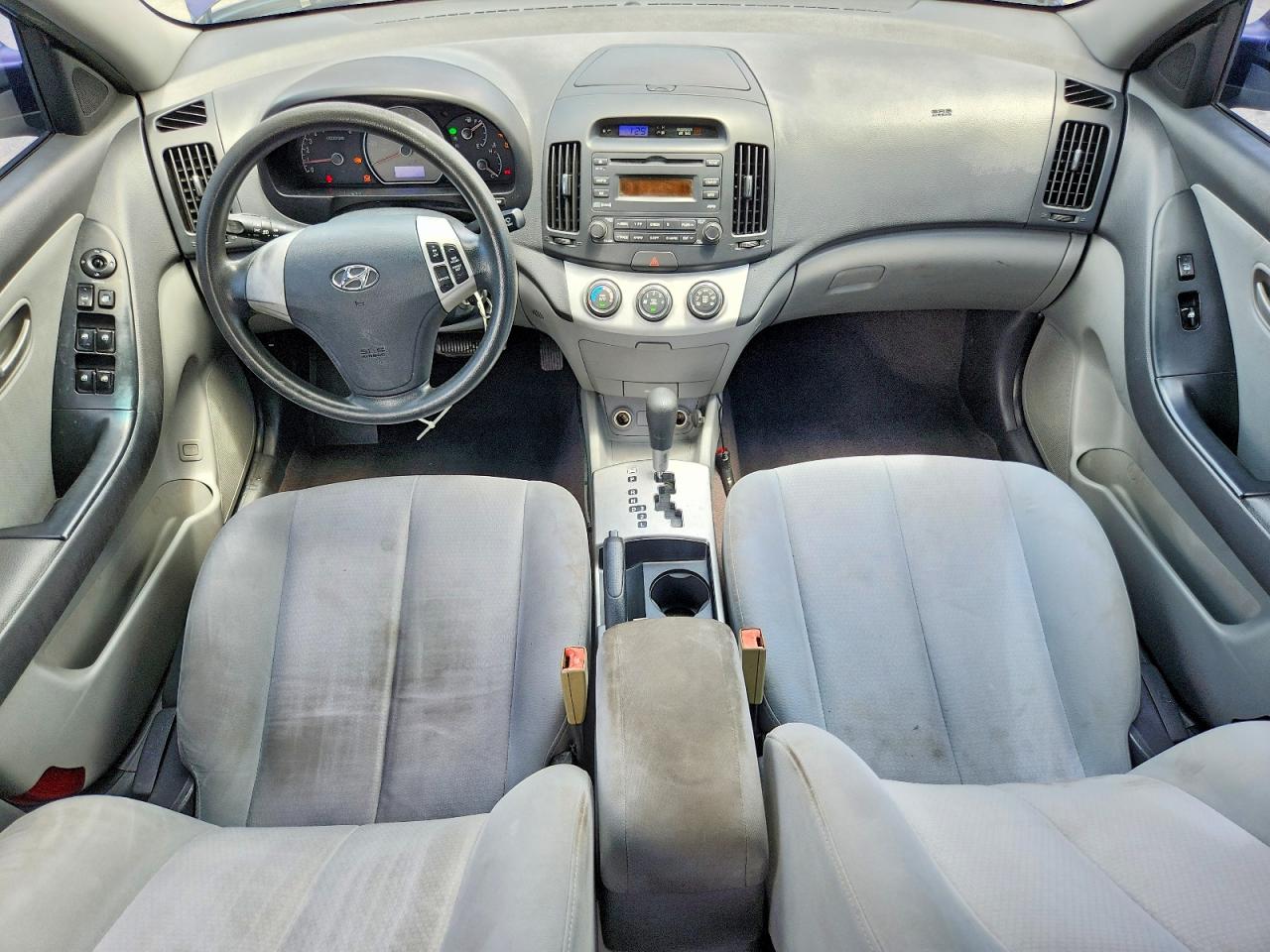 2008 Hyundai Elantra Gls Blue vin: KMHDU46D38U543401