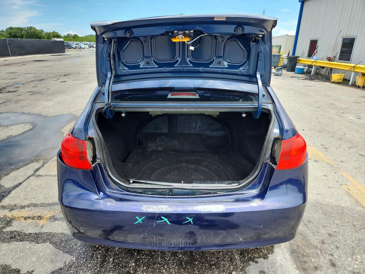 2008 Hyundai Elantra Gls Blue vin: KMHDU46D38U543401