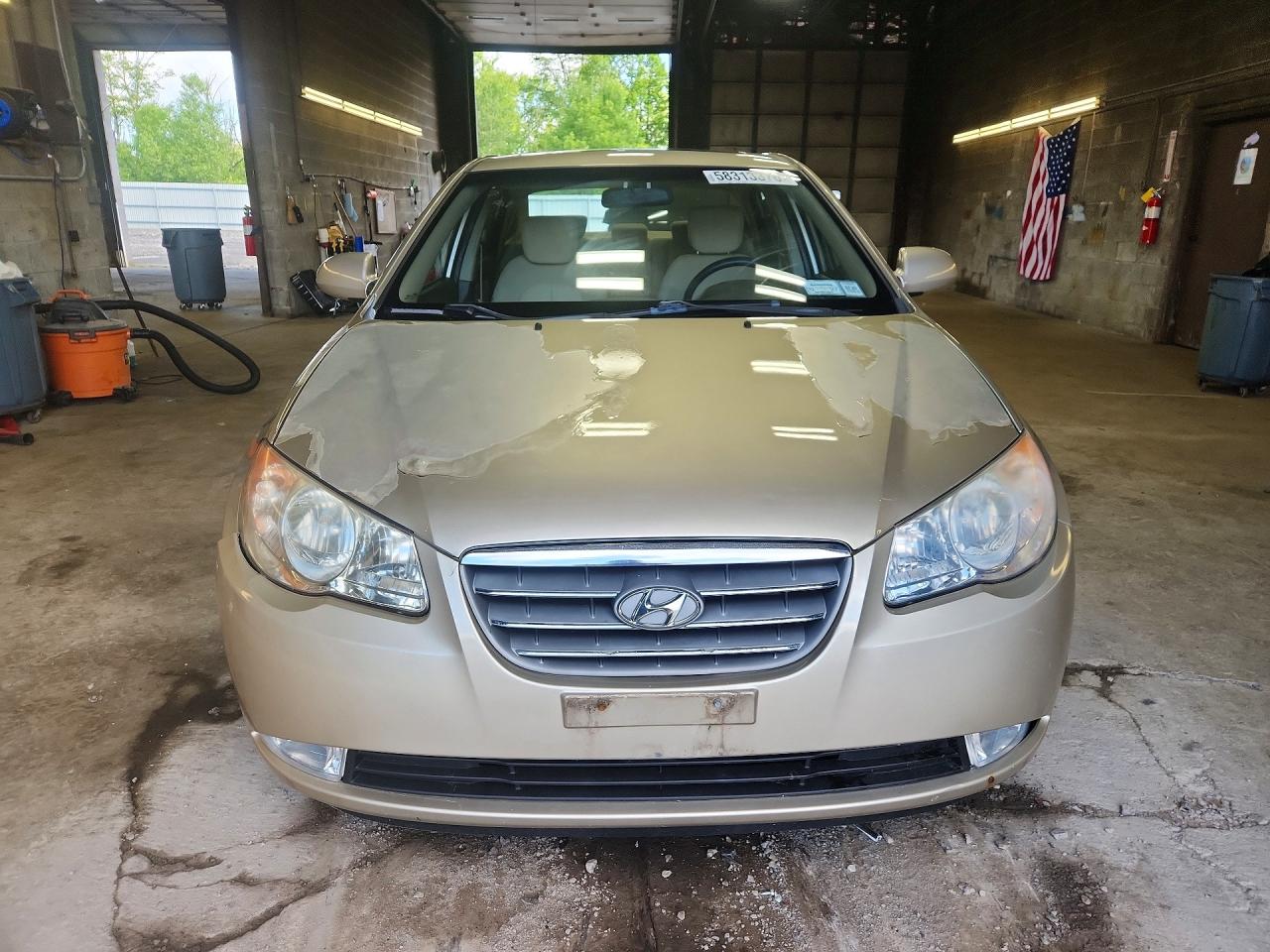 2009 Hyundai Elantra Gls Gold vin: KMHDU46D39U601668