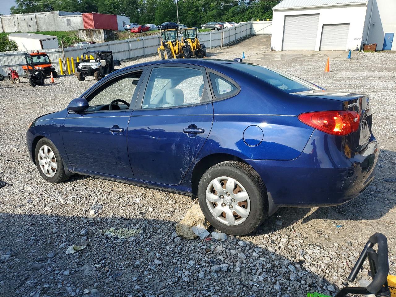 2009 Hyundai Elantra Gls Blue vin: KMHDU46D39U603419