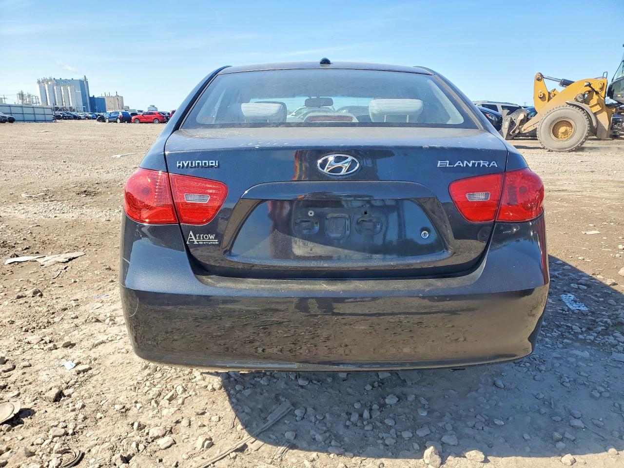 2009 Hyundai Elantra Gls Black vin: KMHDU46D39U604439