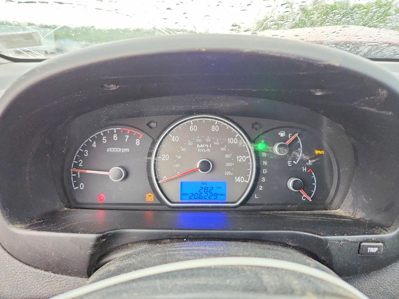 2009 Hyundai Elantra Se Красный vin: KMHDU46D39U631544