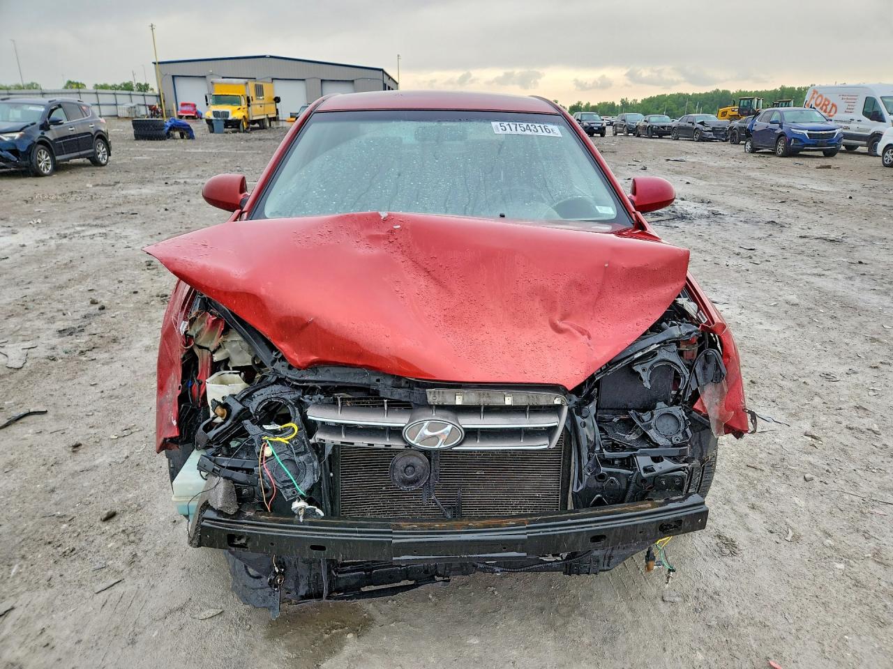 2009 Hyundai Elantra Se Красный vin: KMHDU46D39U631544