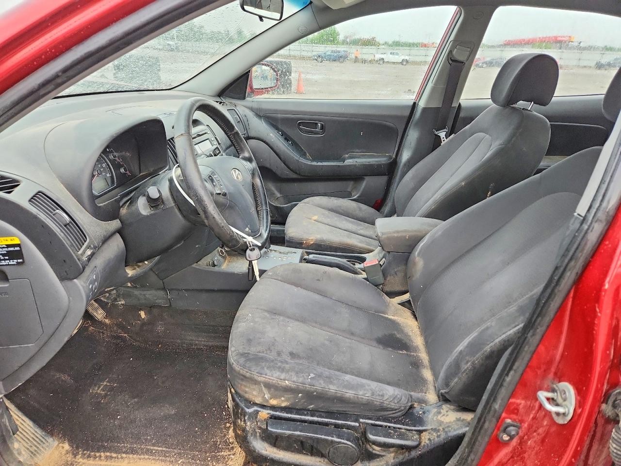 2009 Hyundai Elantra Se Красный vin: KMHDU46D39U631544