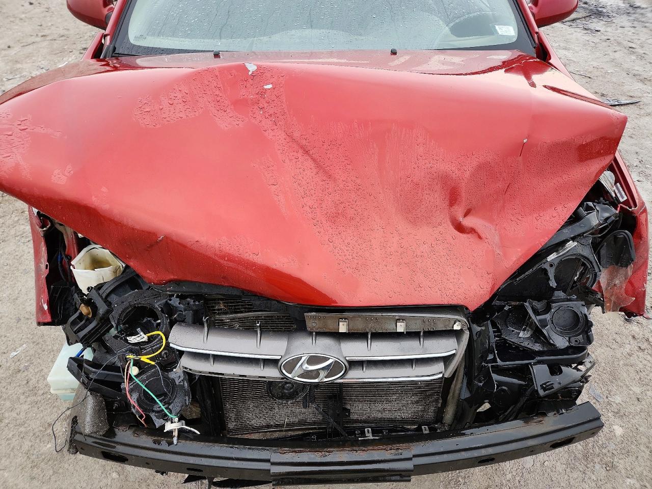 2009 Hyundai Elantra Se Красный vin: KMHDU46D39U631544