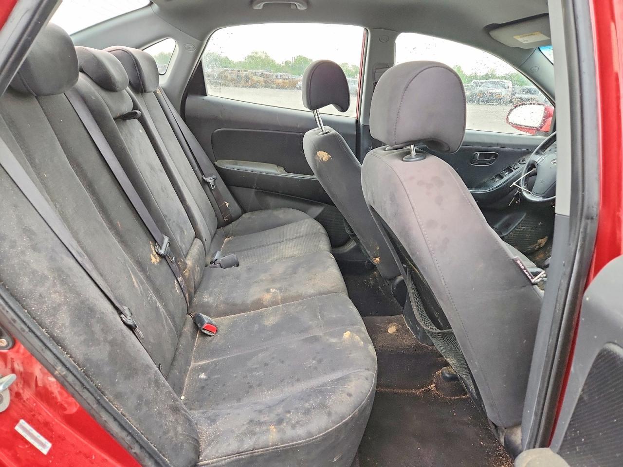 2009 Hyundai Elantra Se Красный vin: KMHDU46D39U631544