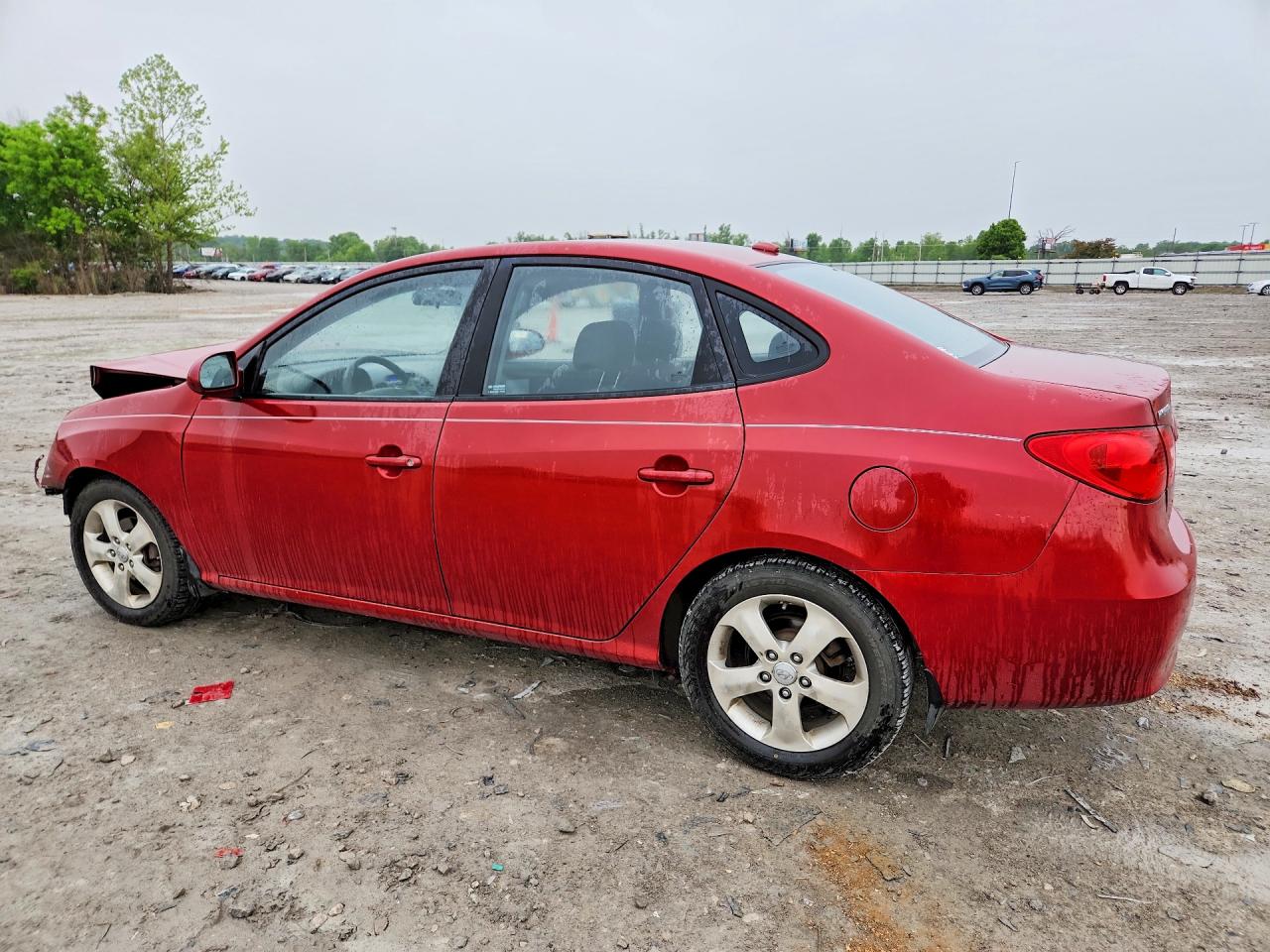 2009 Hyundai Elantra Se Красный vin: KMHDU46D39U631544